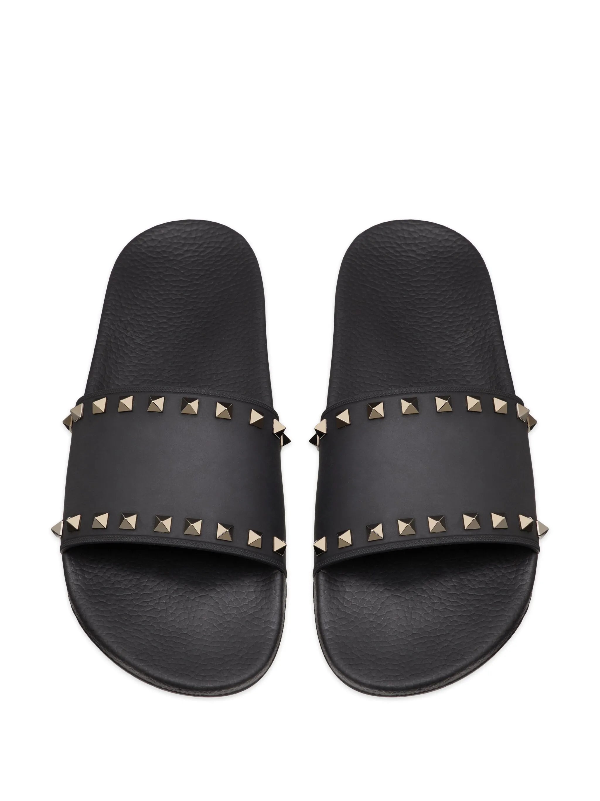 Rockstud slide sandals