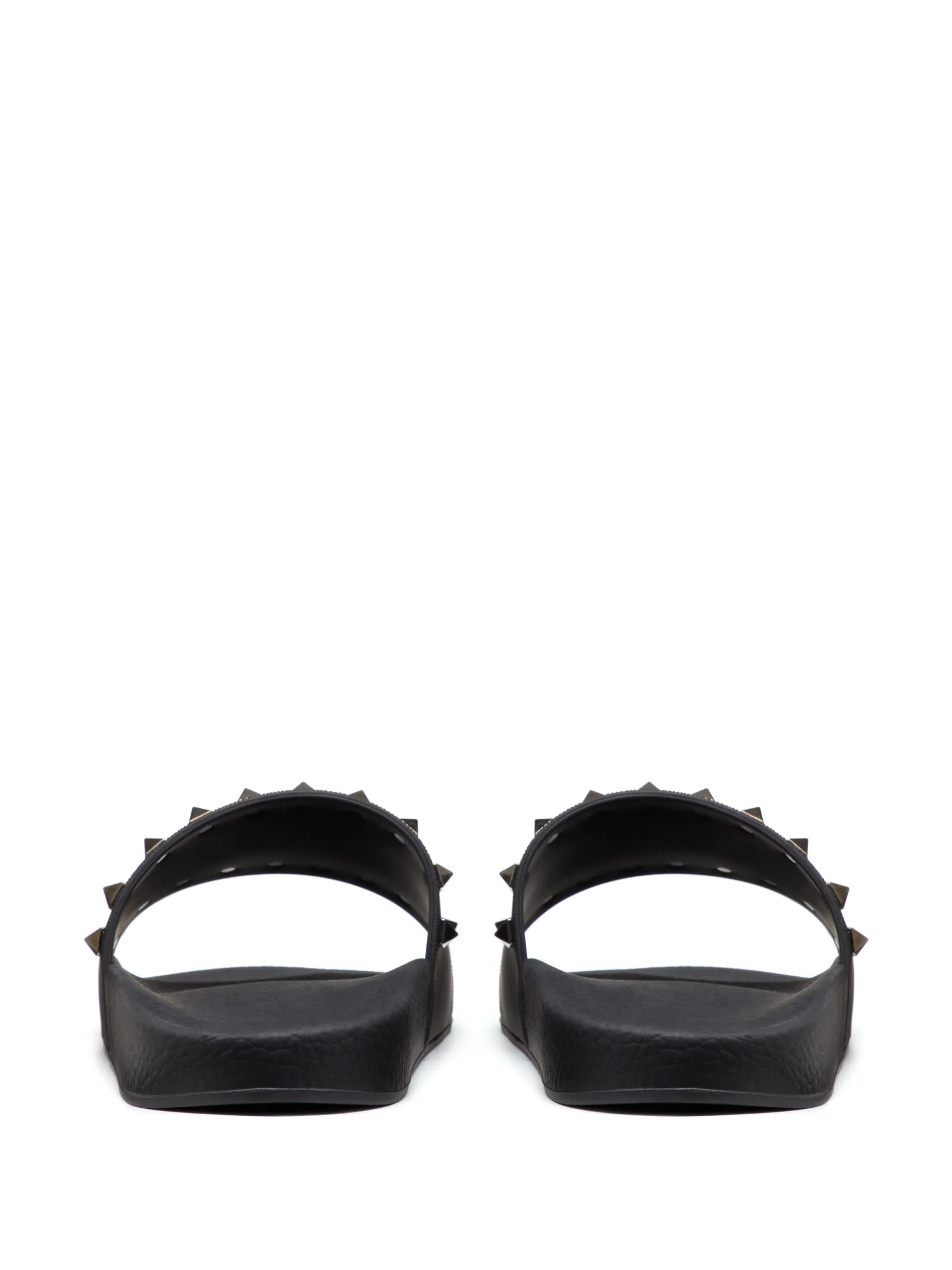 Rockstud slide sandals