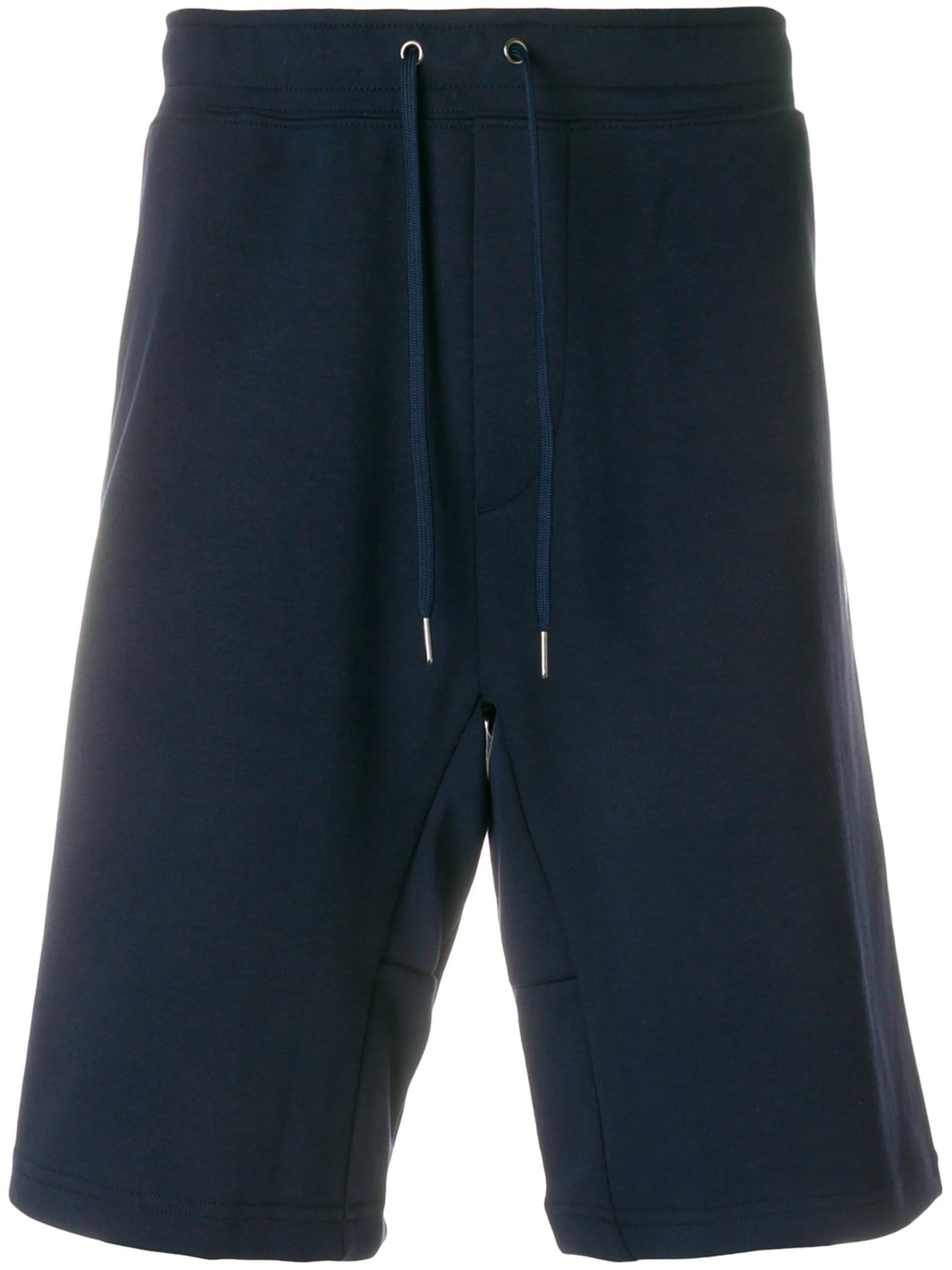 drawstring-waist track shorts