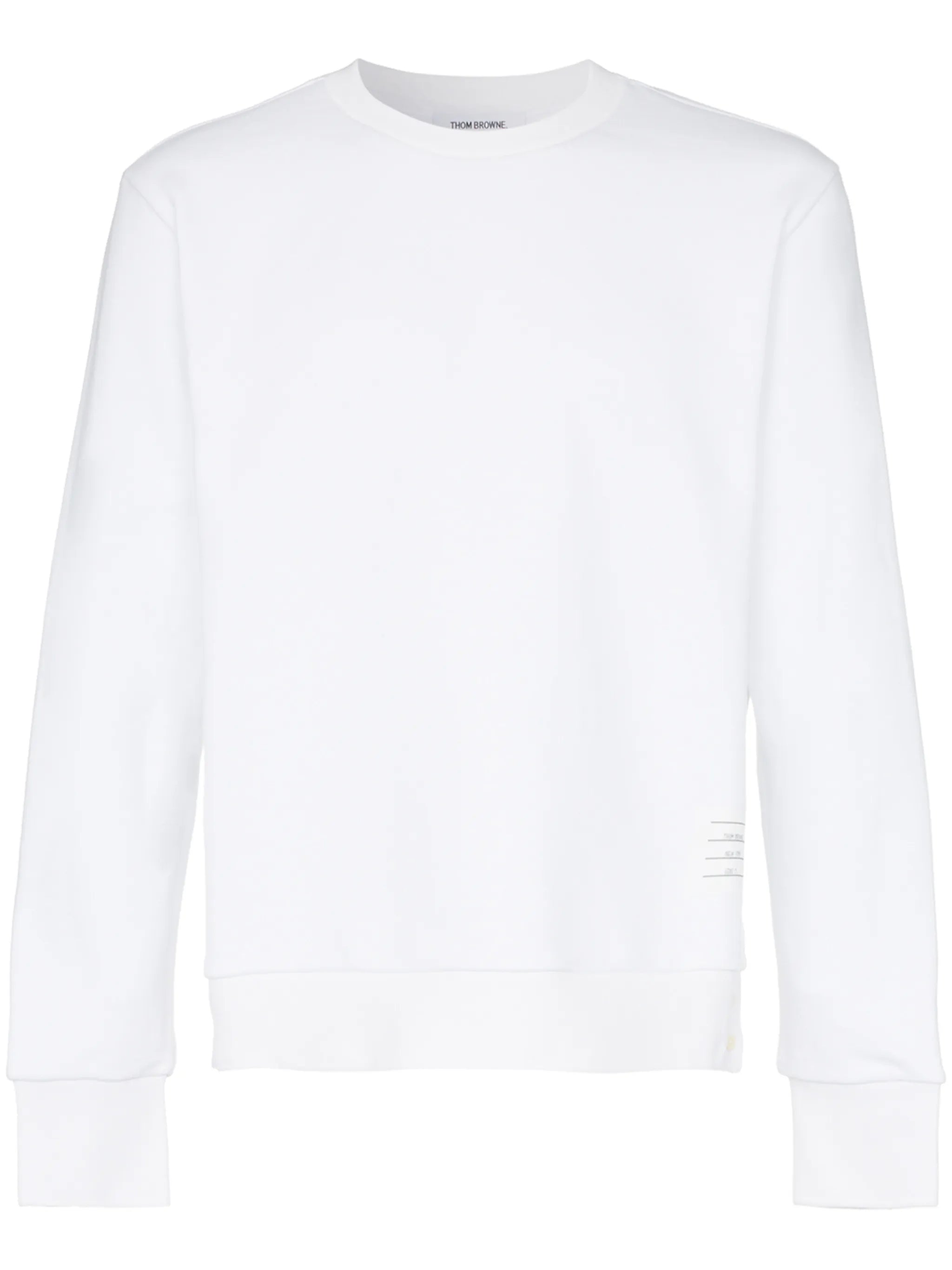 RWB-stripe cotton sweatshirt
