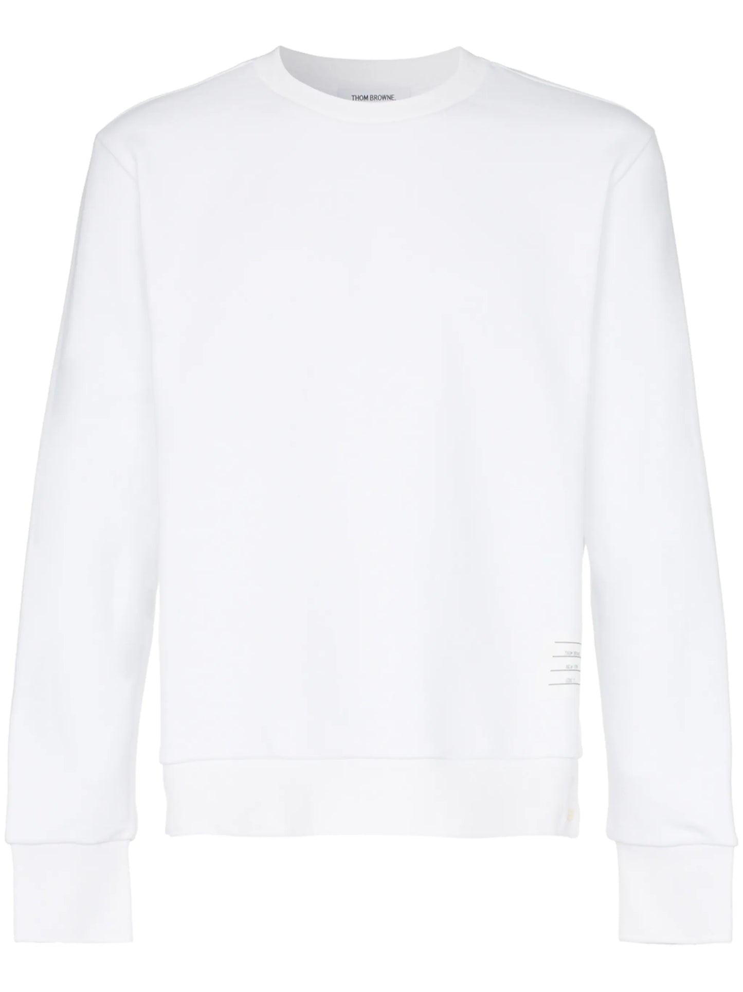 RWB-stripe cotton sweatshirt