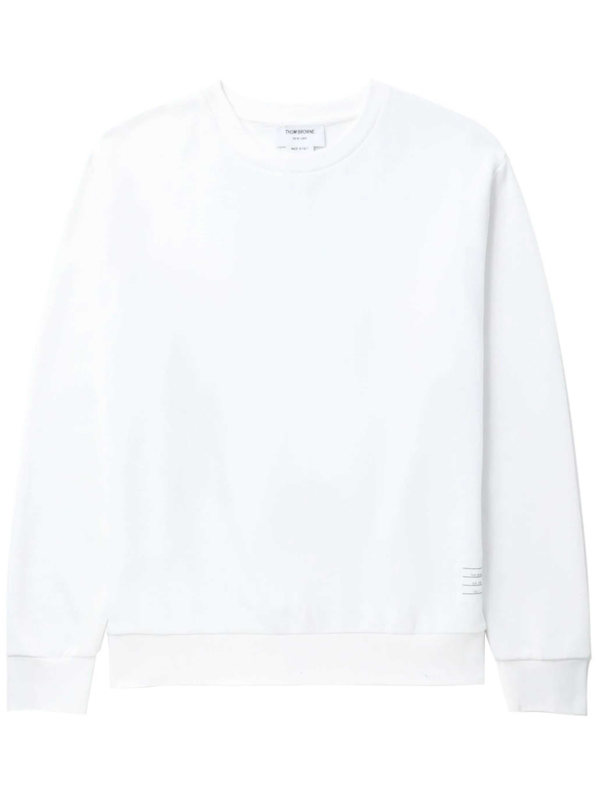 RWB-stripe cotton sweatshirt