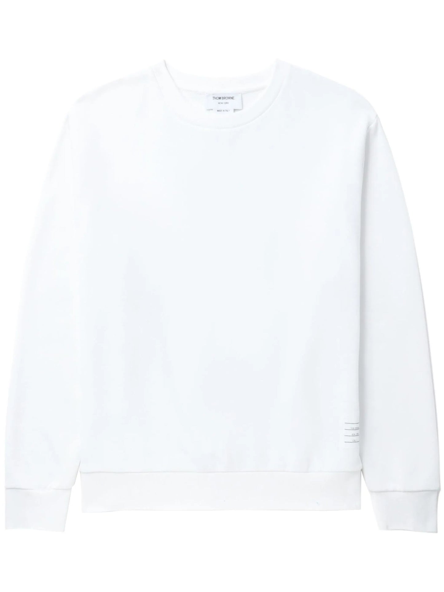 RWB-stripe cotton sweatshirt
