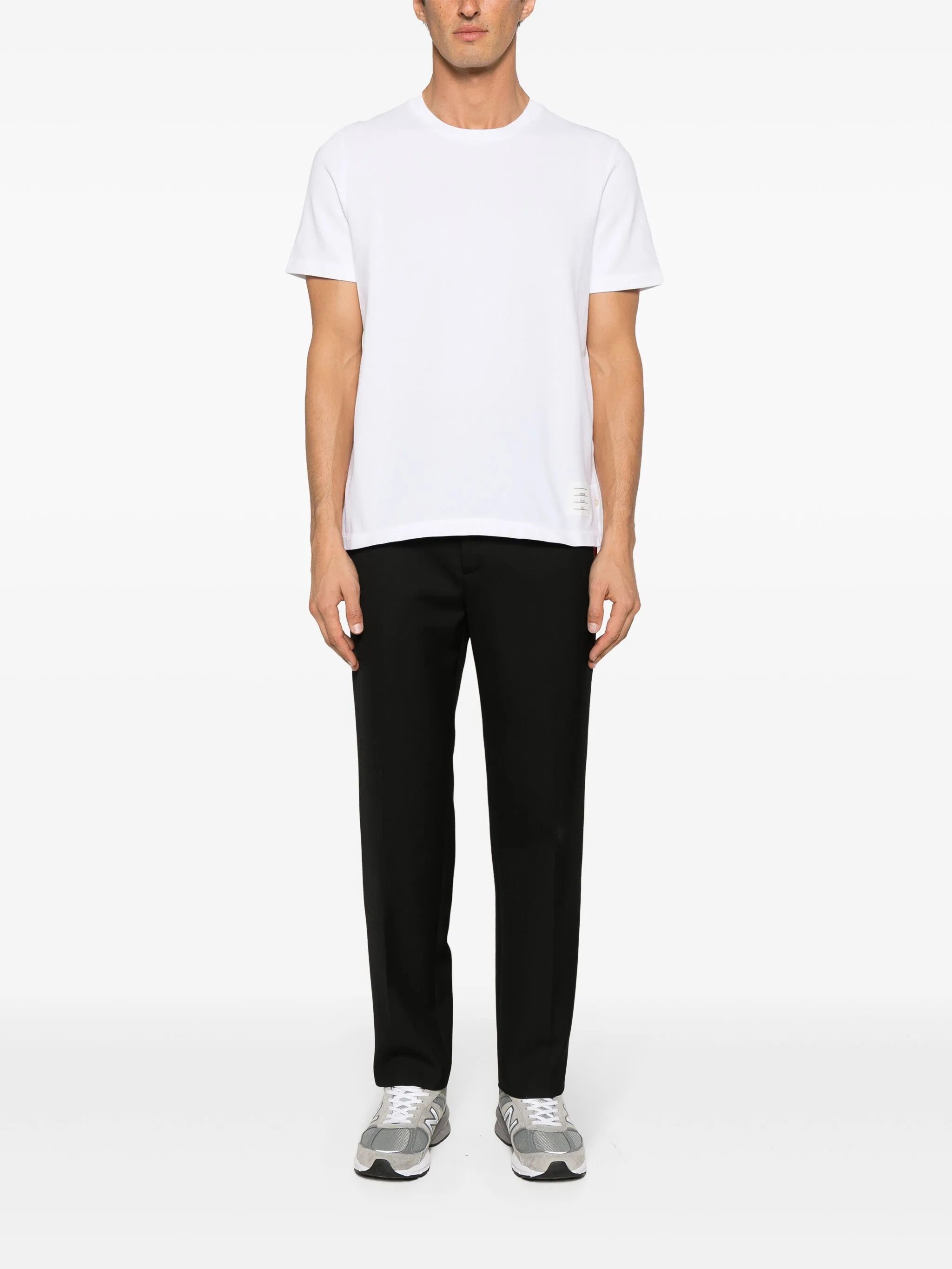 RWB-stripe piqué T-shirt