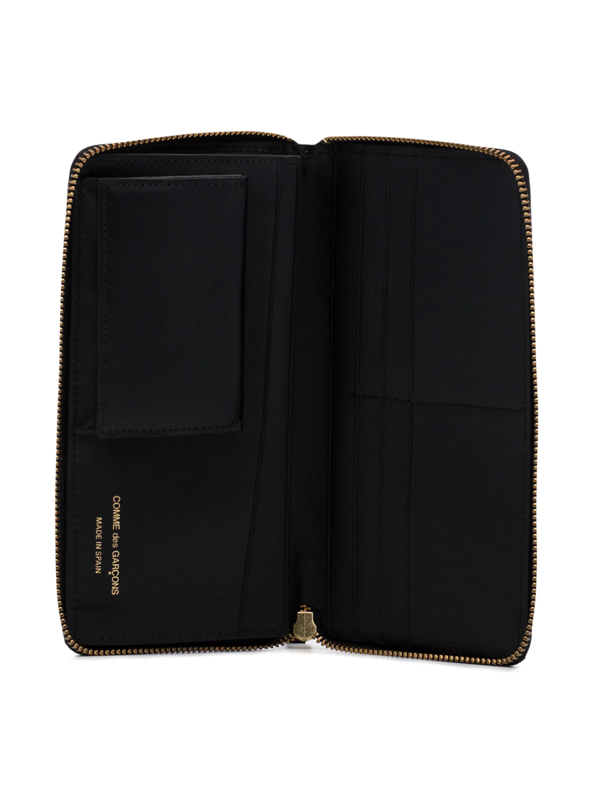 tartan-print wool wallet