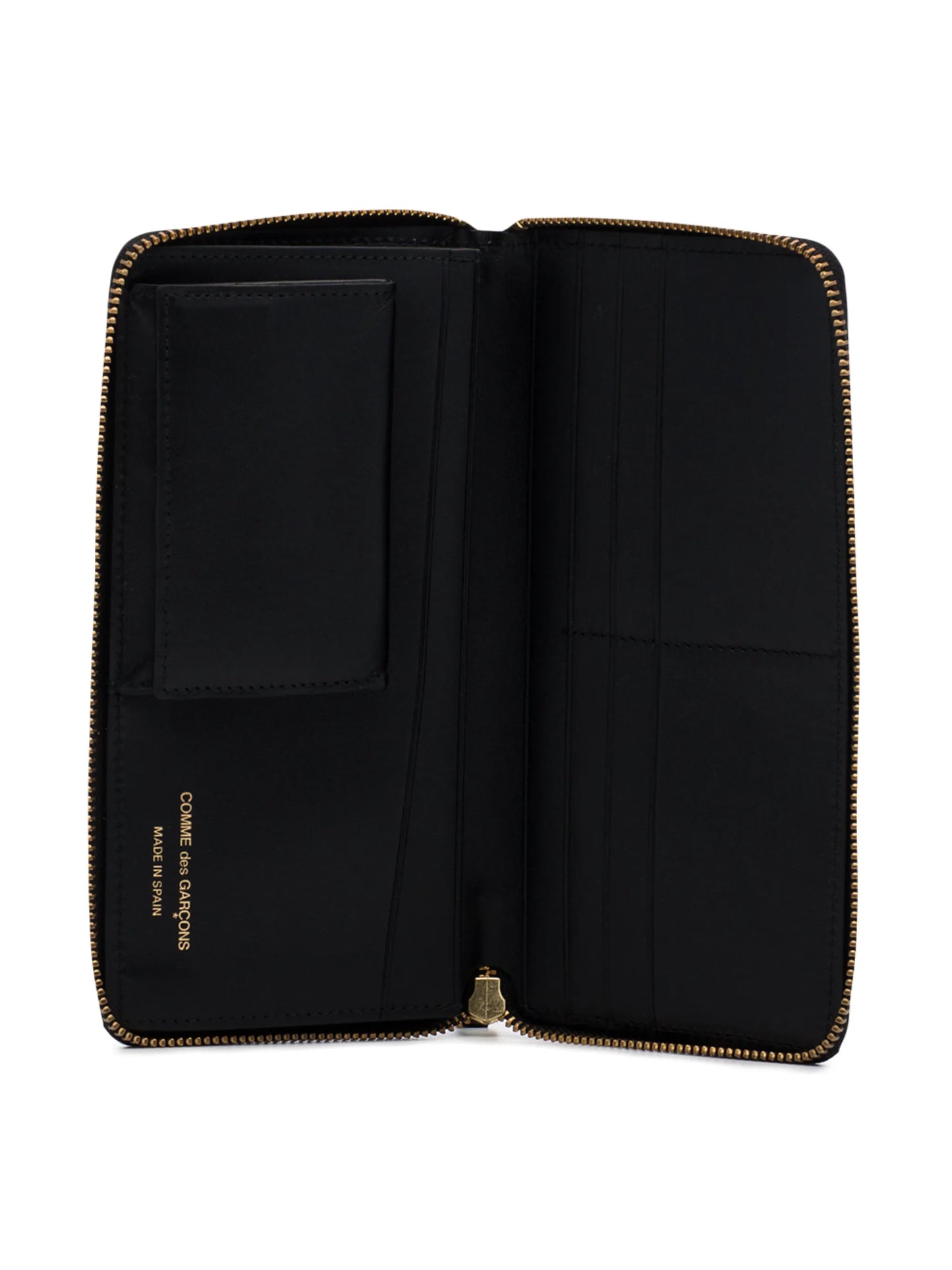 tartan-print wool wallet