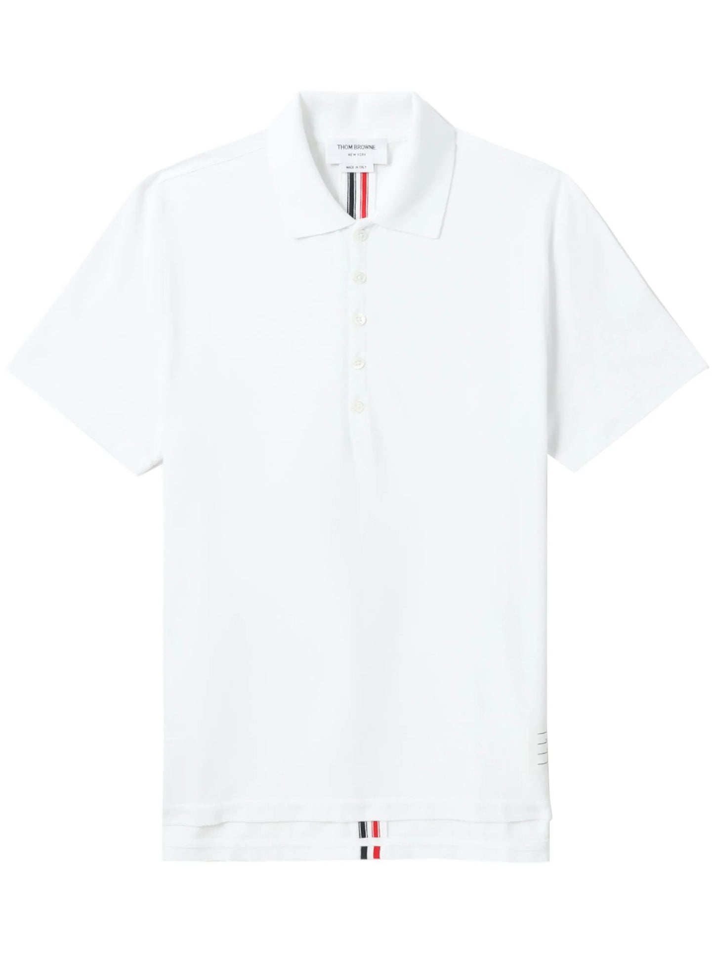 back-stripe polo shirt
