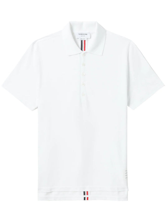 back-stripe polo shirt