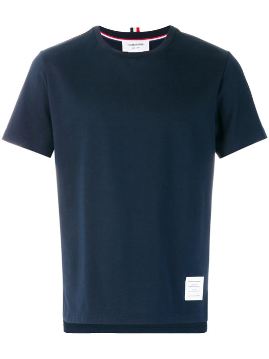 relaxed side-slit T-shirt