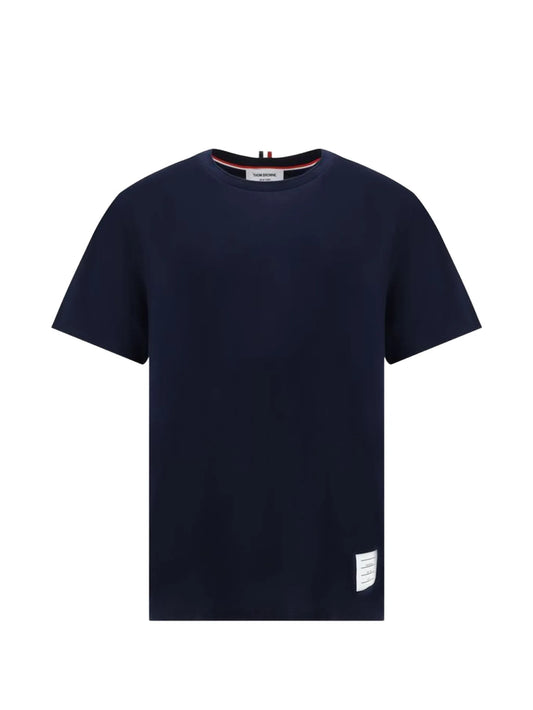 signature-stripe crew-neck T-shirt
