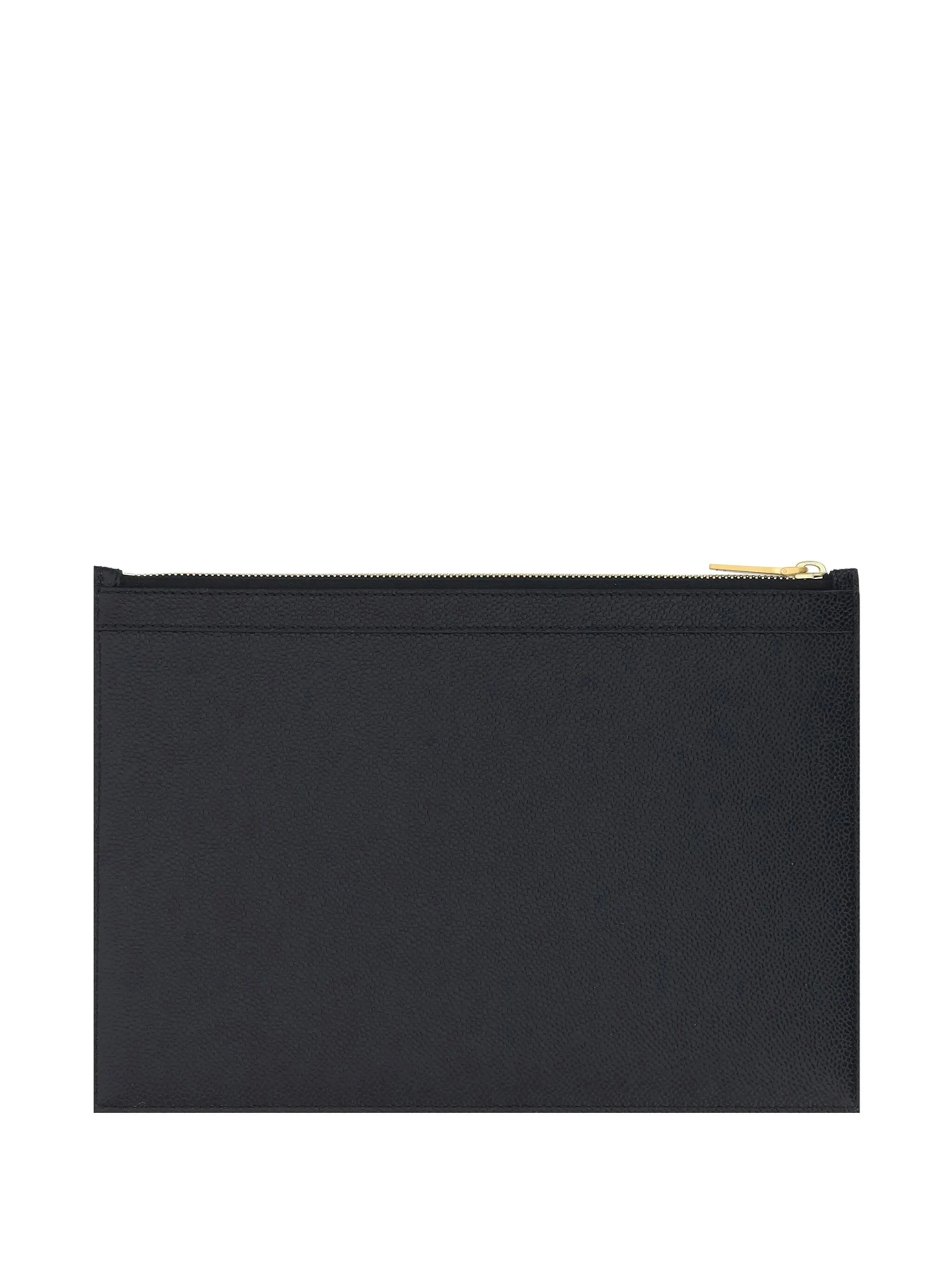 RWB-stripe leather tablet holder