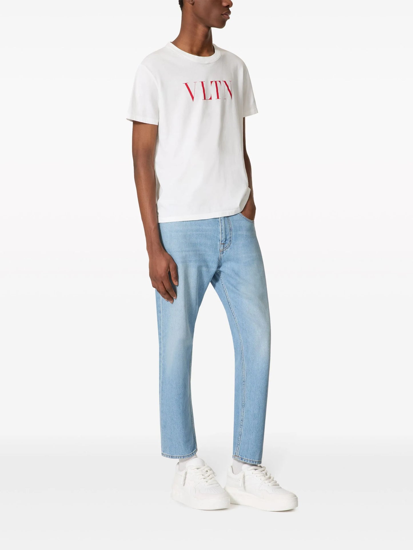 logo-print cotton T-shirt