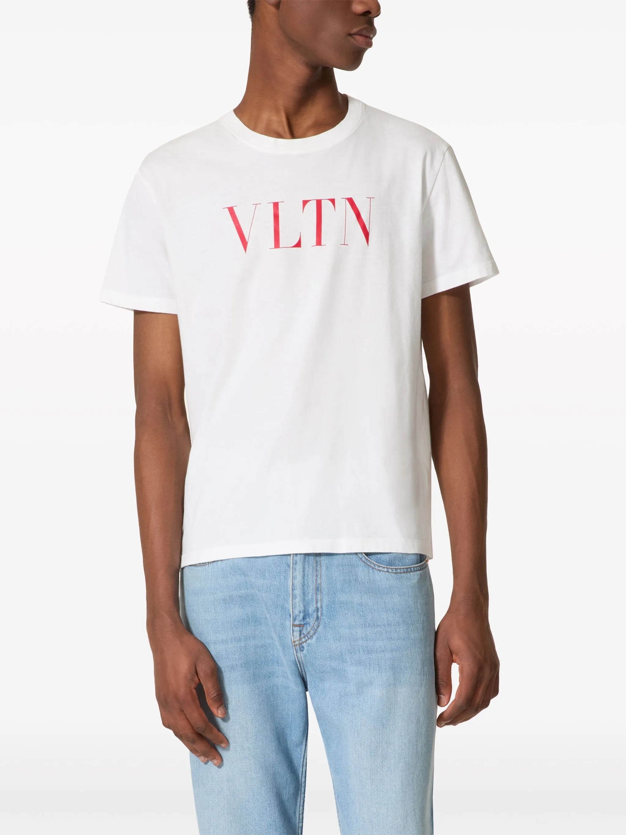 logo-print cotton T-shirt