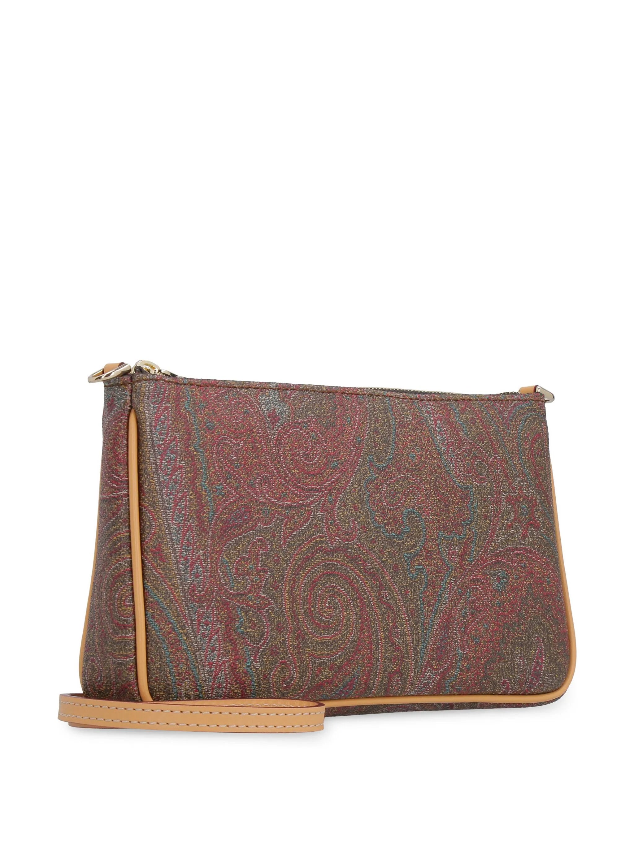 paisley-print shoulder bag