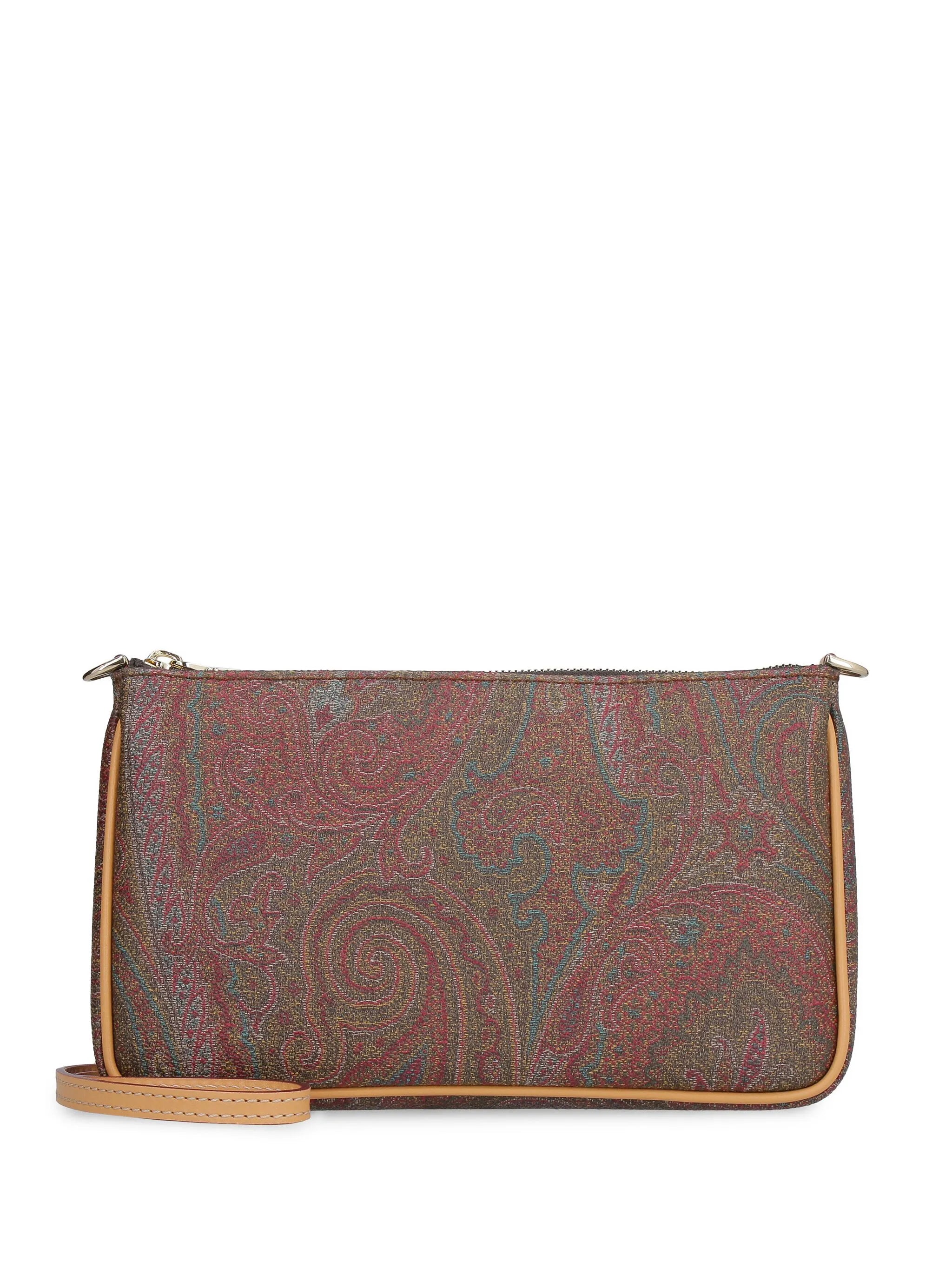 paisley-print shoulder bag