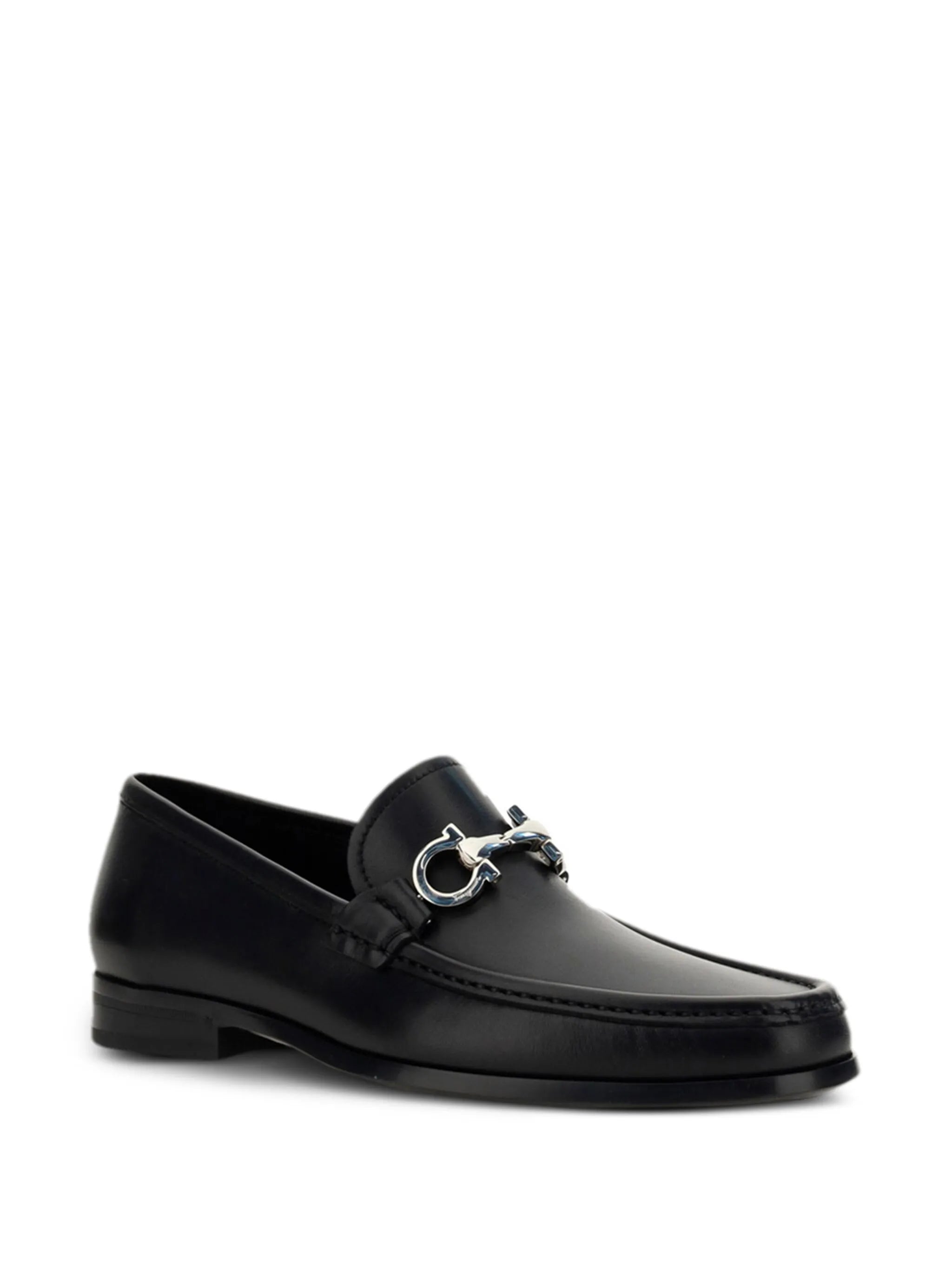 Gancini reversible ornament loafers