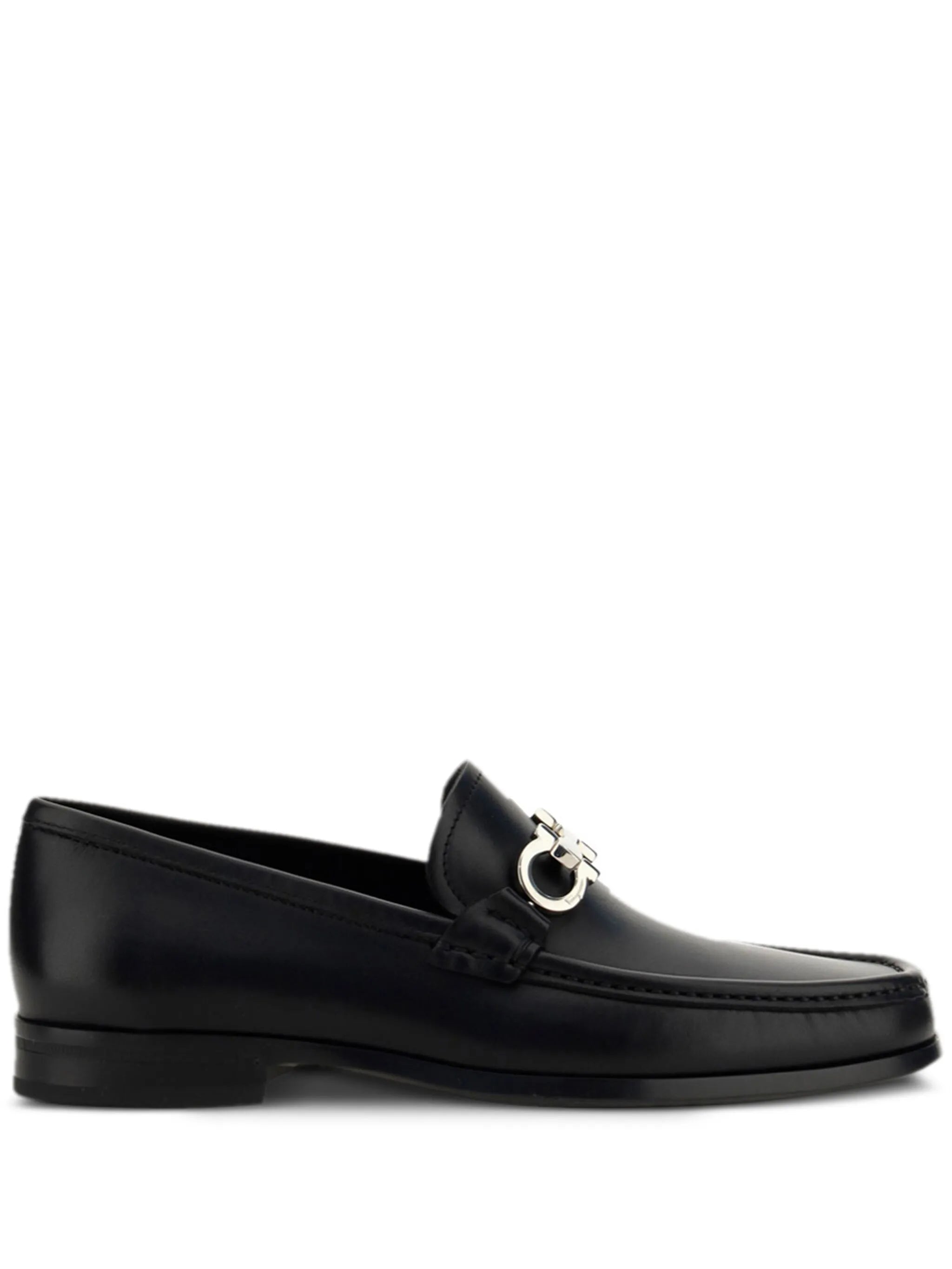 Gancini reversible ornament loafers