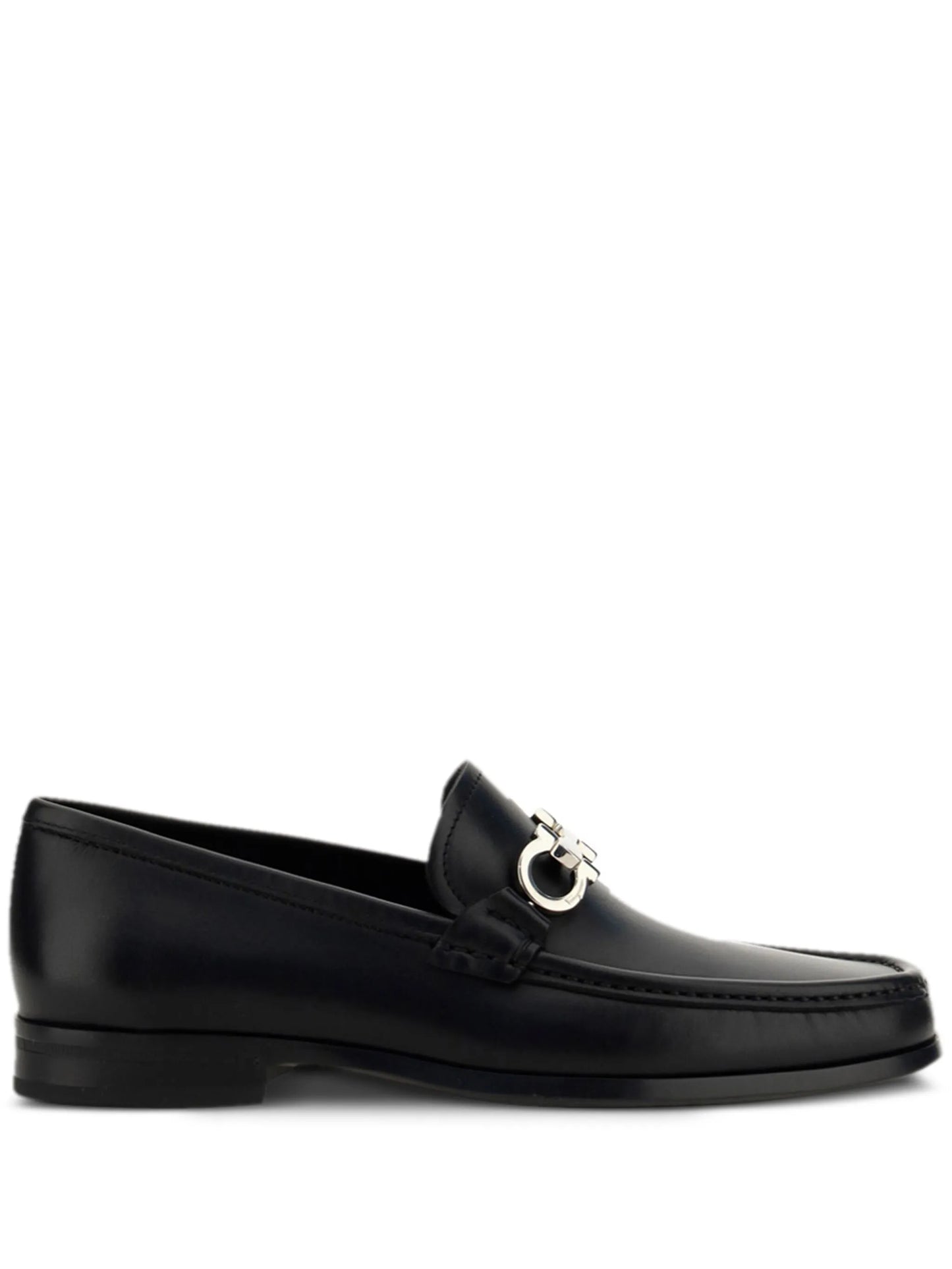 Gancini reversible ornament loafers