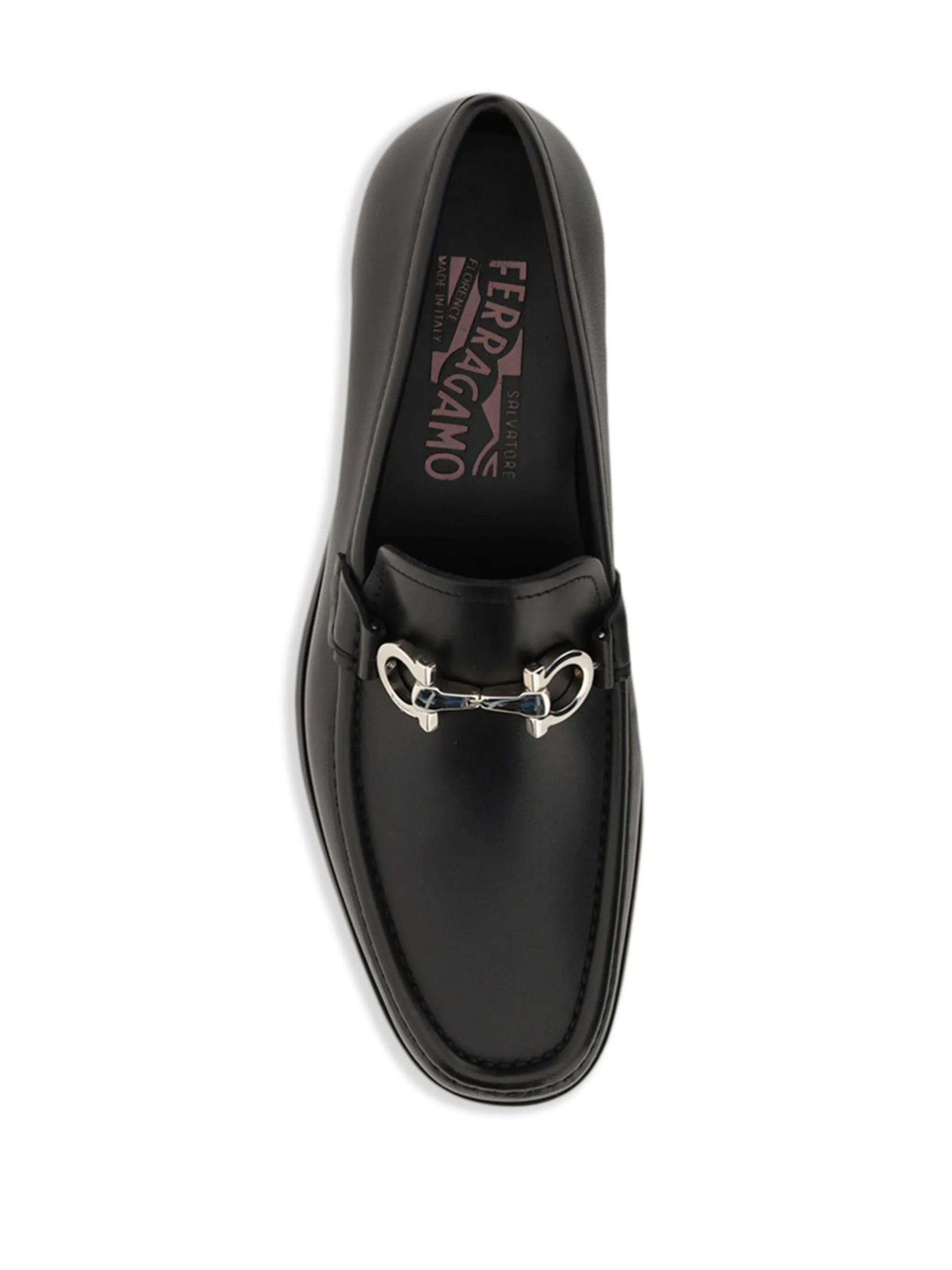 Gancini reversible ornament loafers
