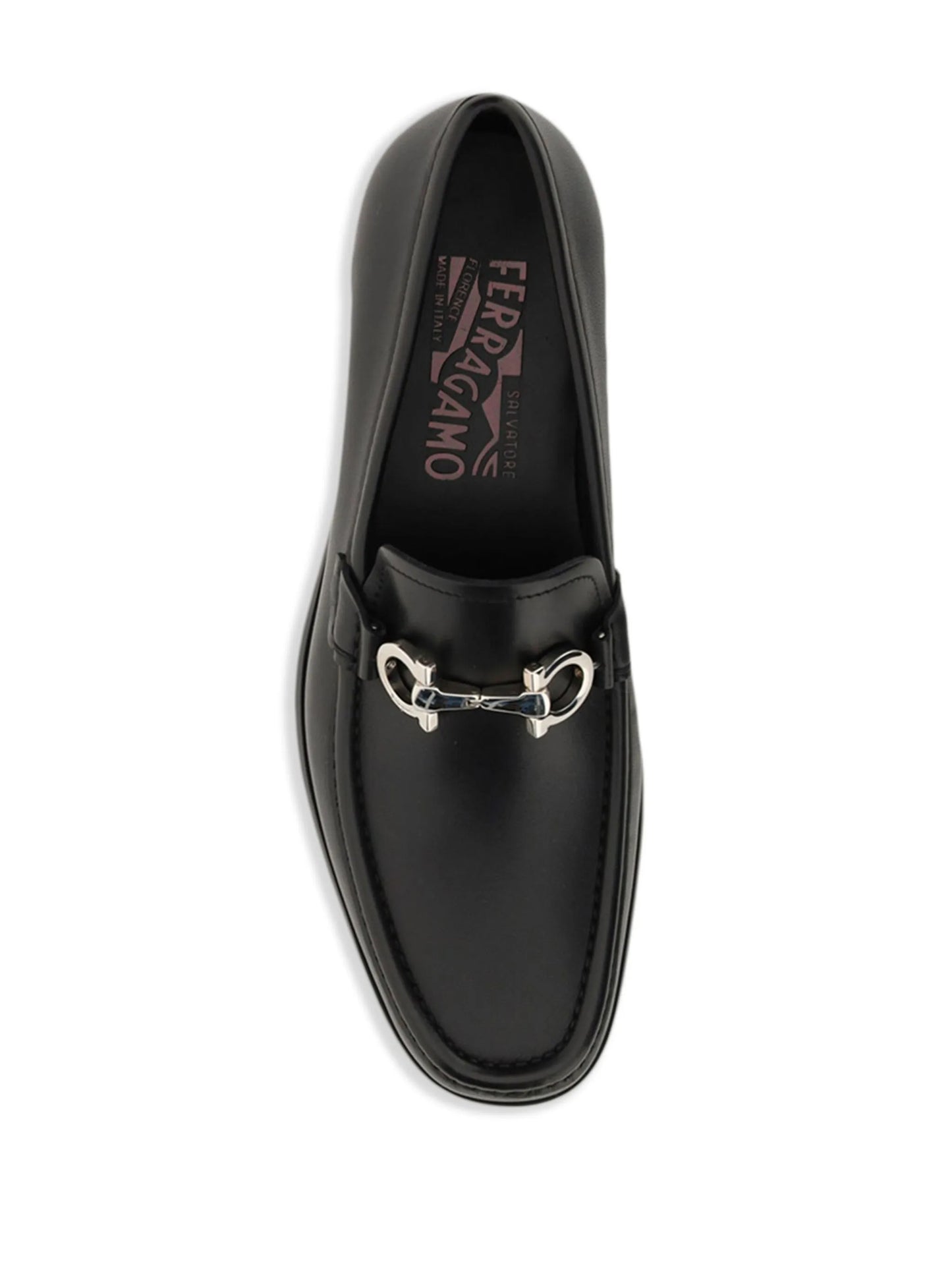 Gancini reversible ornament loafers