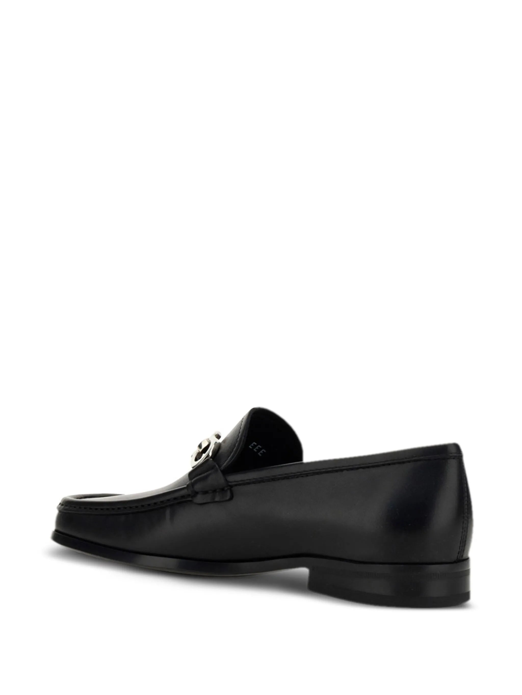 Gancini reversible ornament loafers