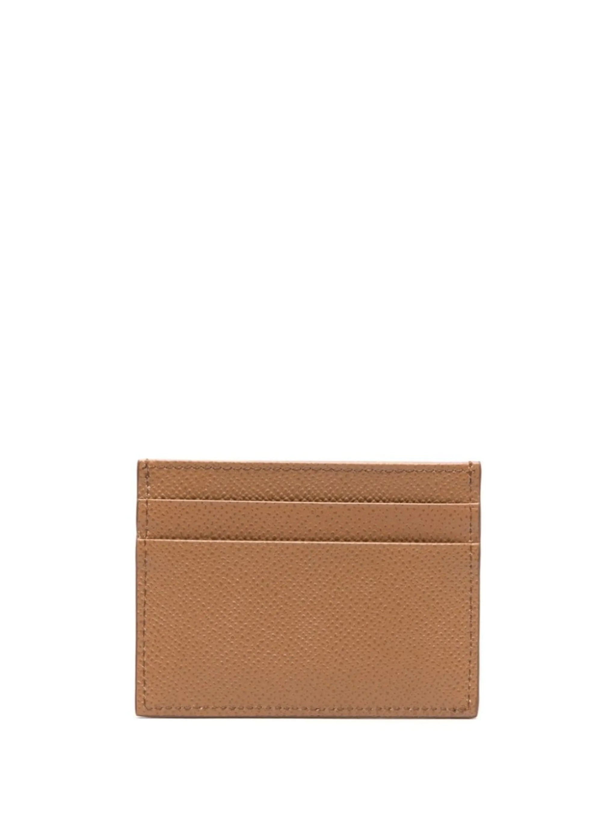 Dauphine leather card holder