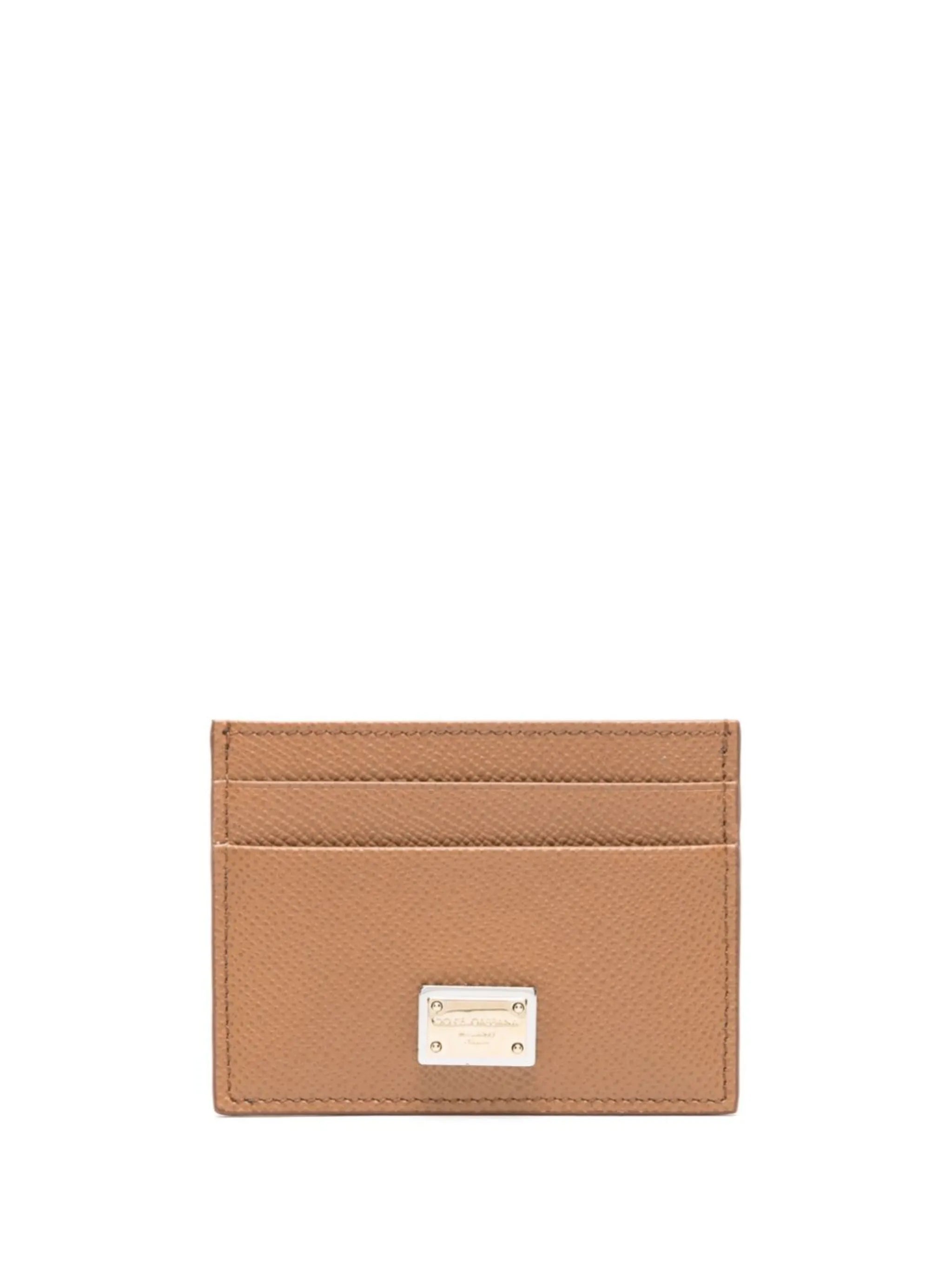 Dauphine leather card holder