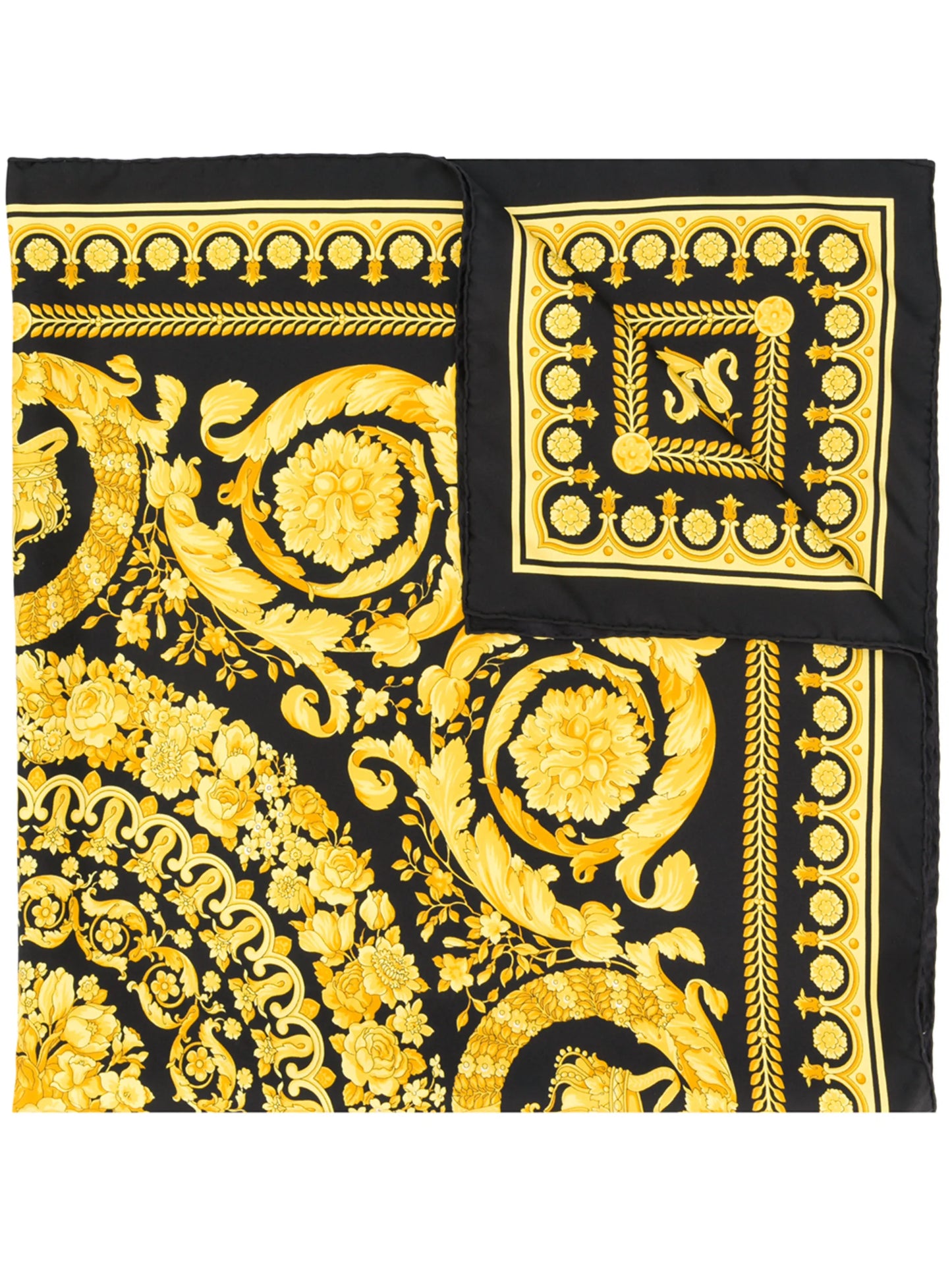 Barocco silk scarf