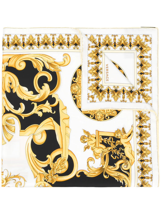 Baroque print scarf