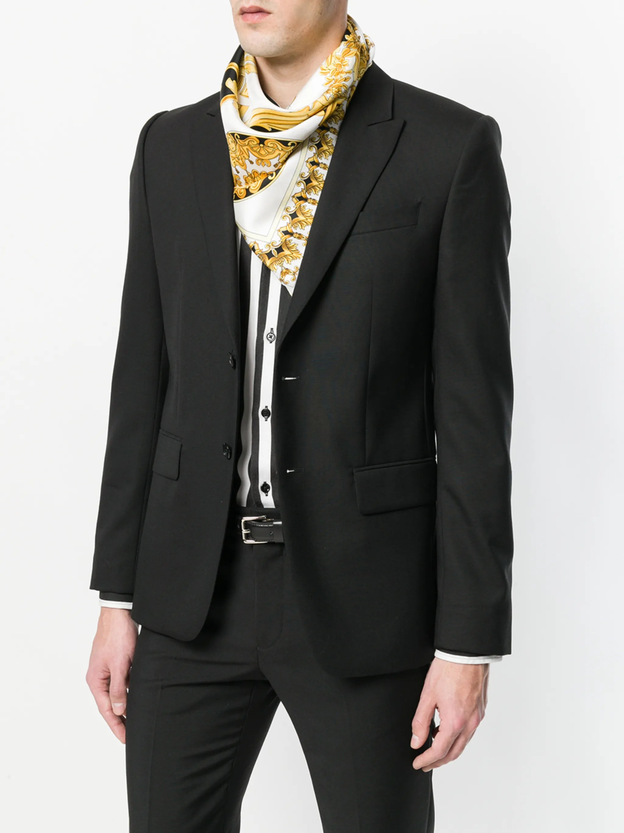 Baroque print scarf