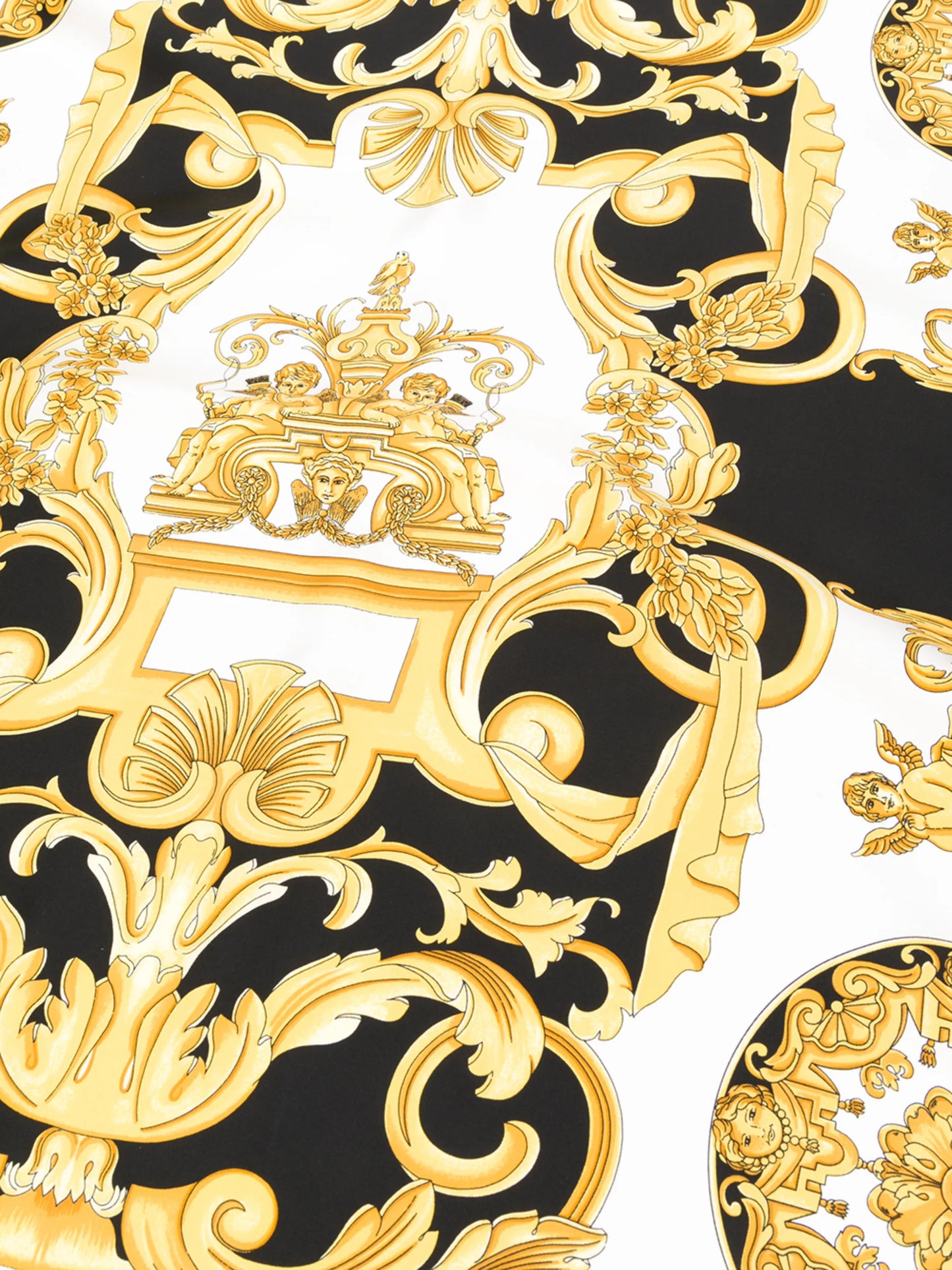 Baroque print scarf