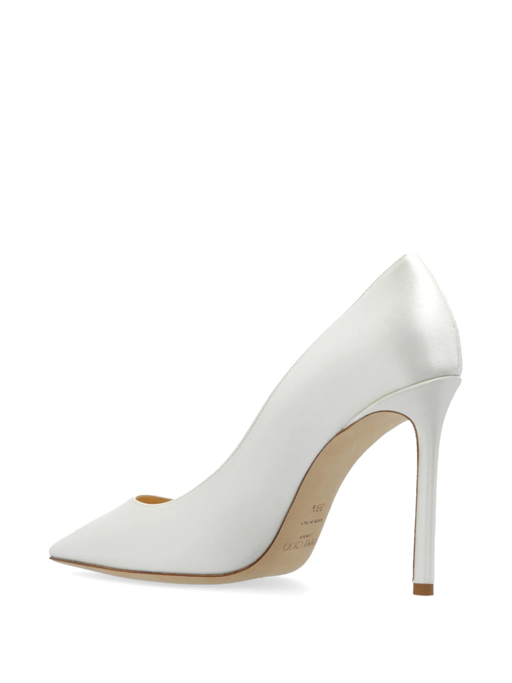 Romy satin pumps