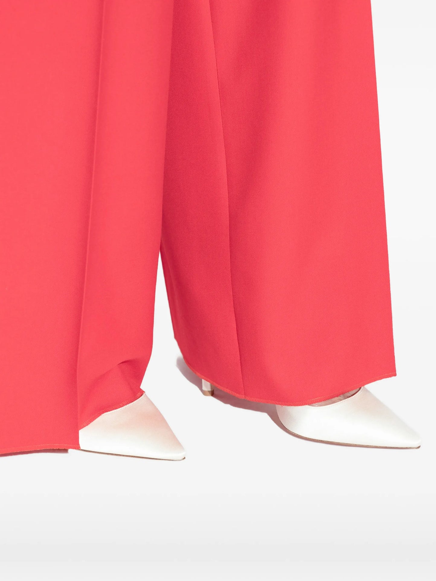 Romy satin pumps
