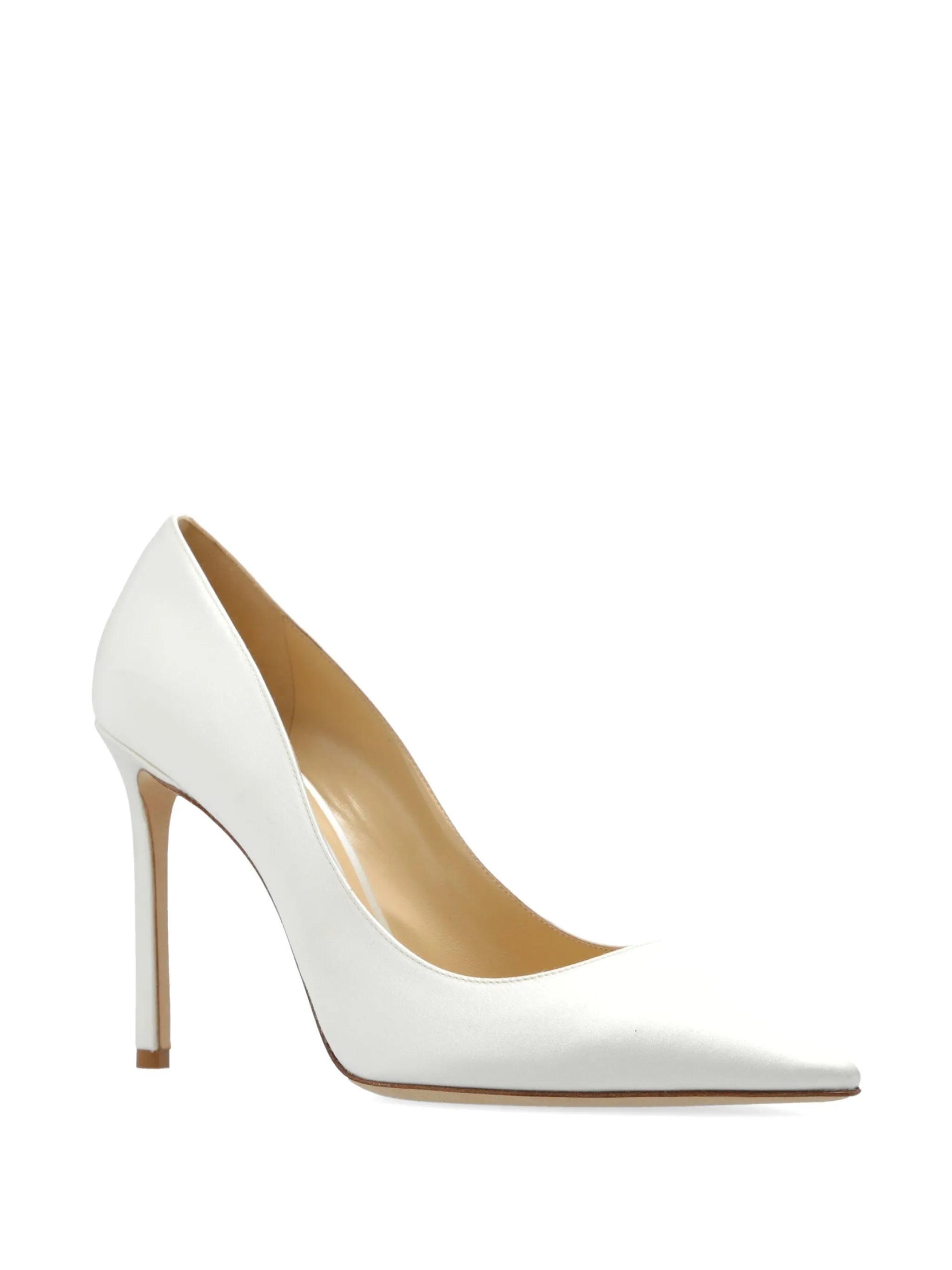 Romy satin pumps
