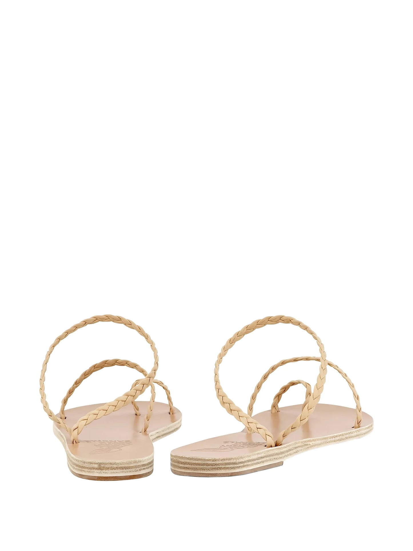 Eleftheria braided leather sandals