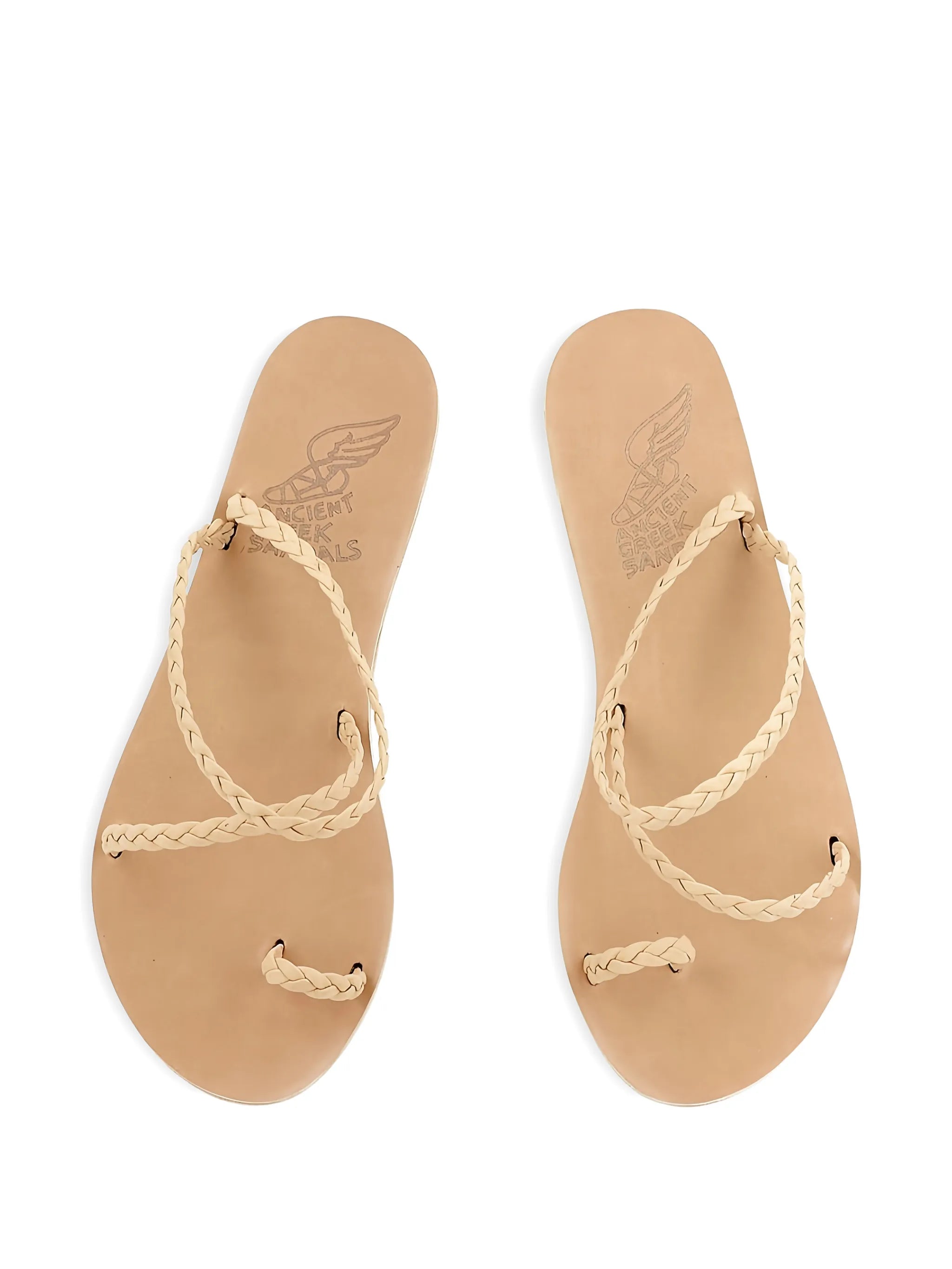 Eleftheria braided leather sandals