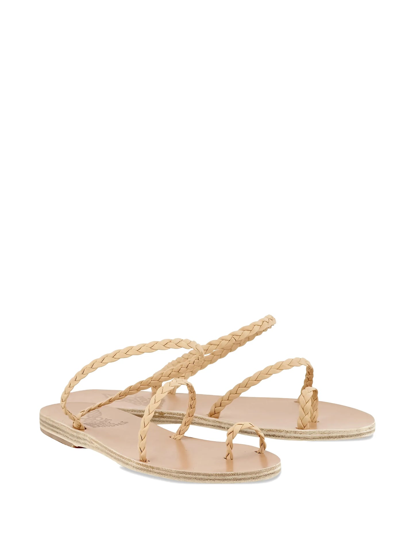Eleftheria braided leather sandals