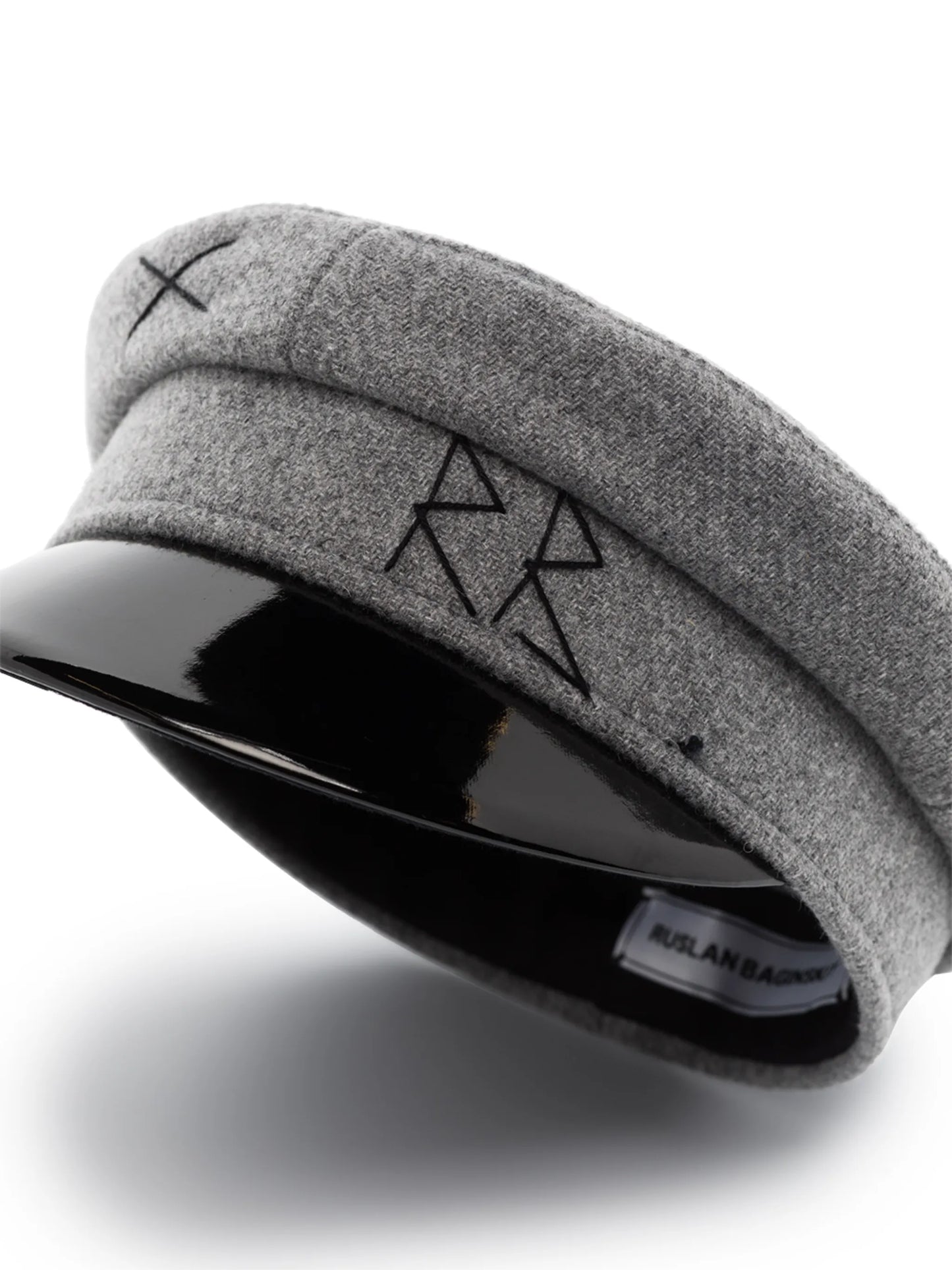 embroidered baker boy hat