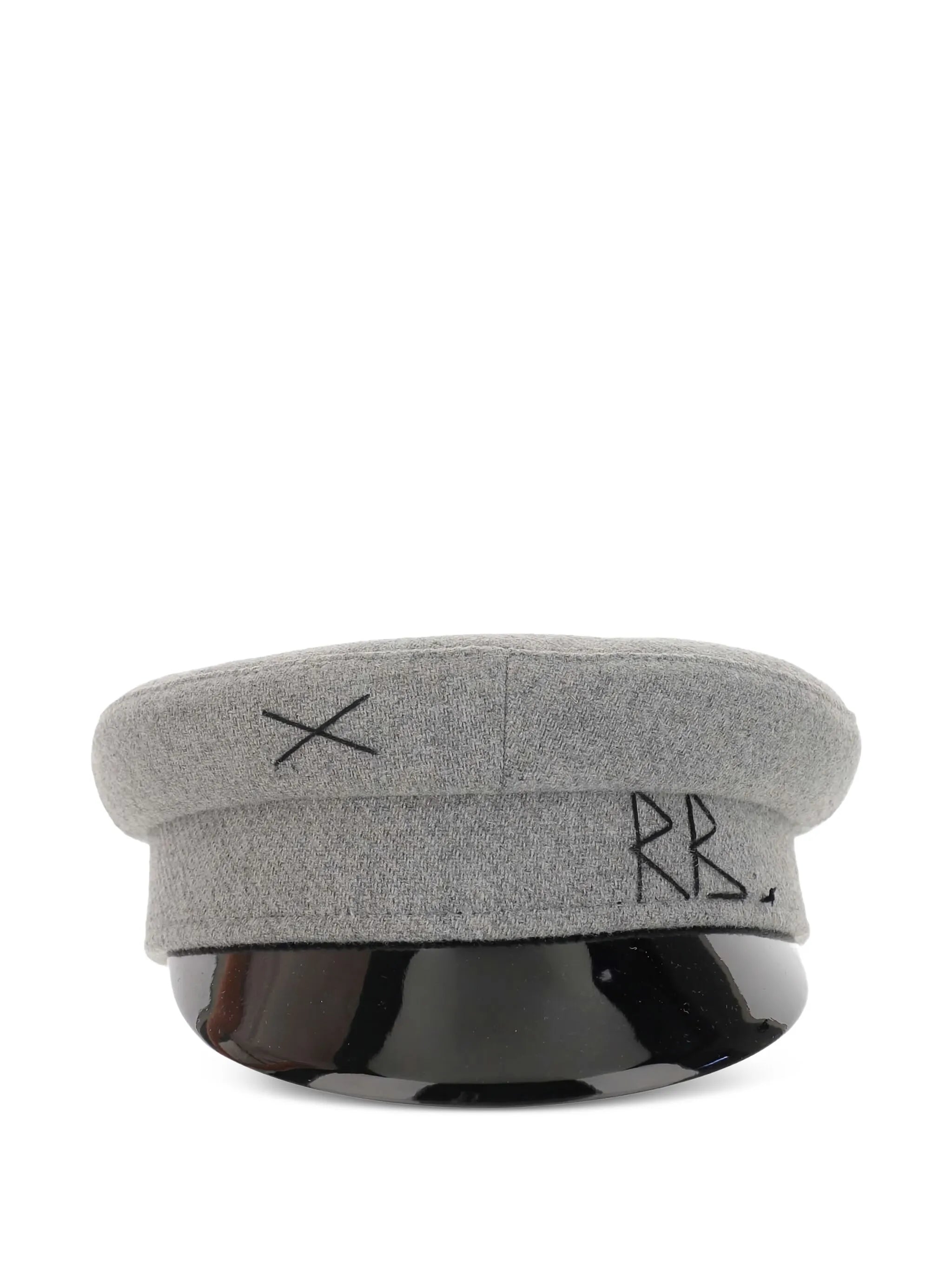 embroidered baker boy hat