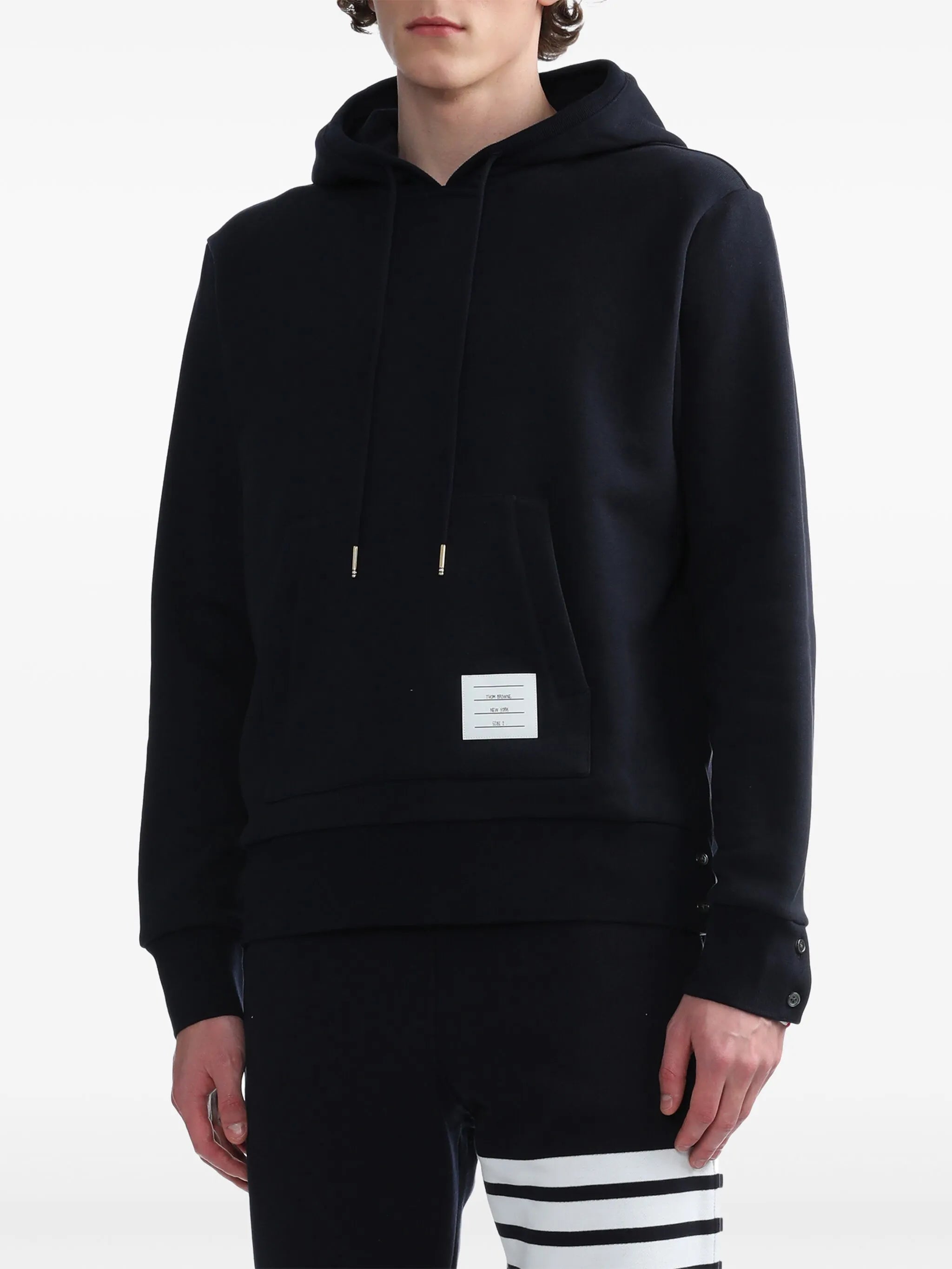 RWB stripe loopback hoodie