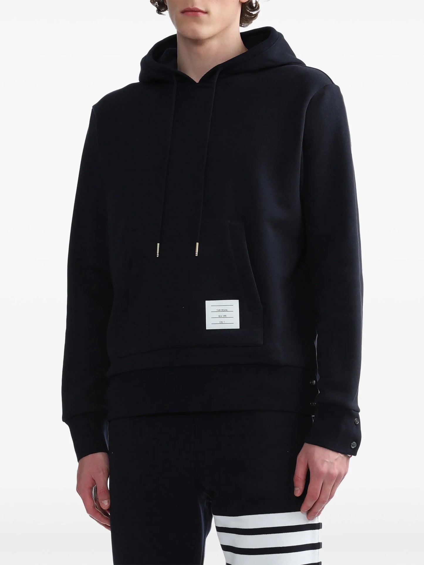 RWB stripe loopback hoodie