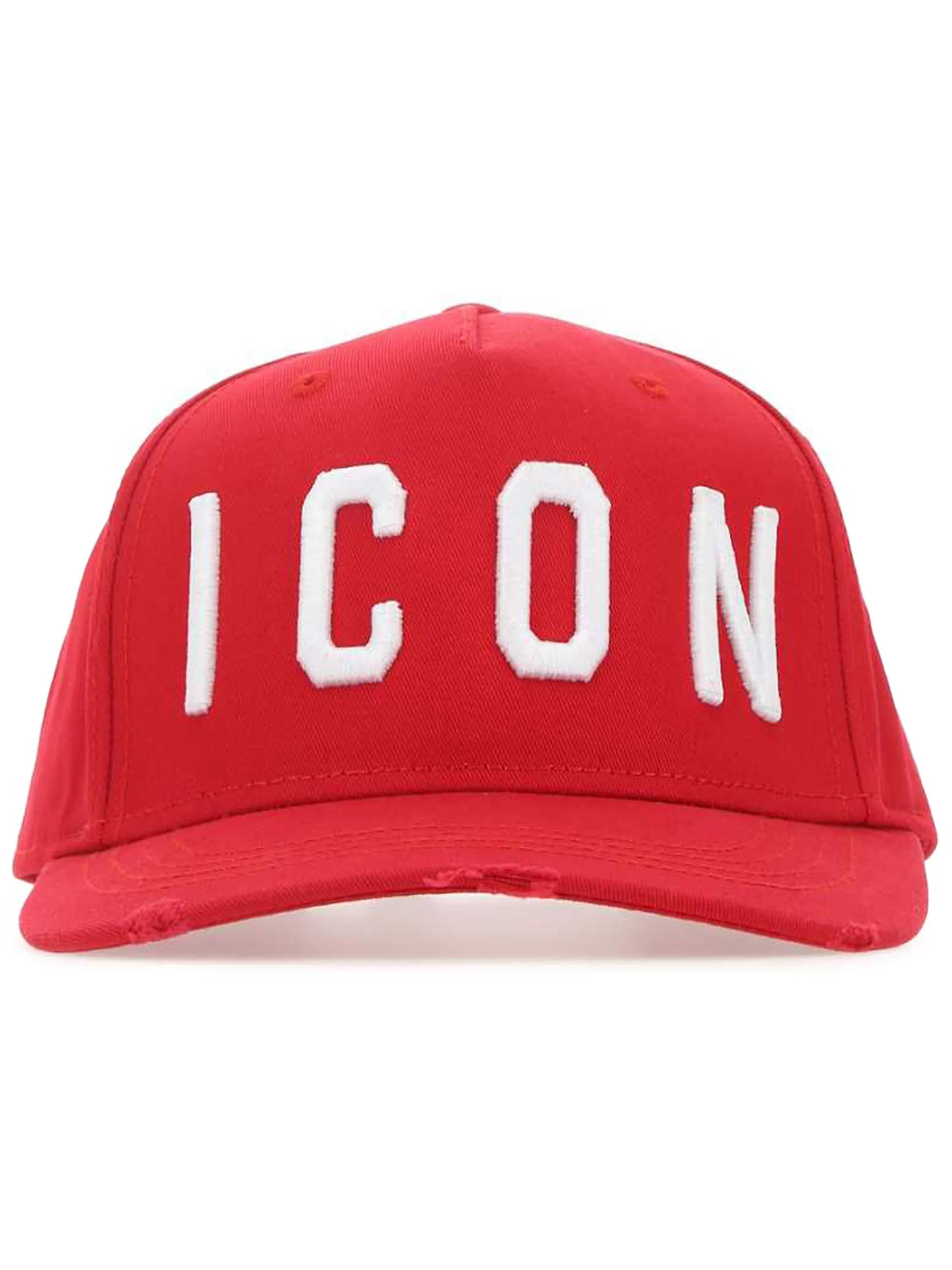 Icon embroidered-logo baseball cap
