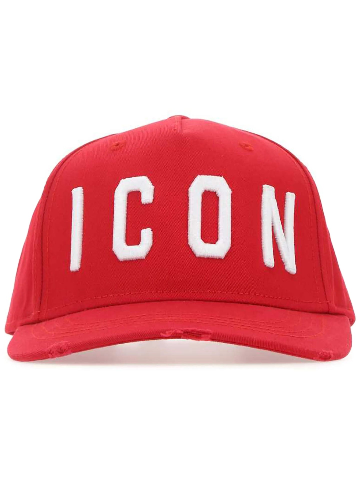 Icon embroidered-logo baseball cap