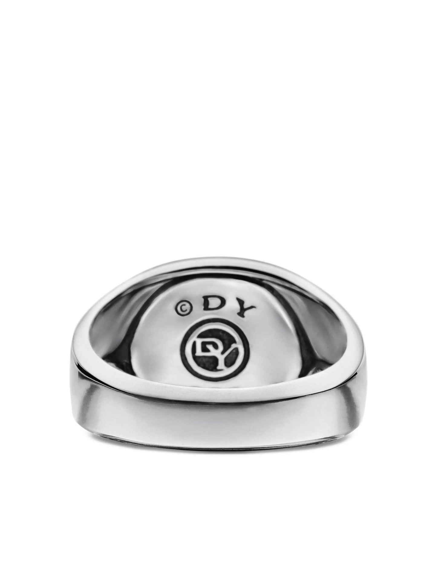 sterling silver Exotic Stone pietersite signet ring (14mm)