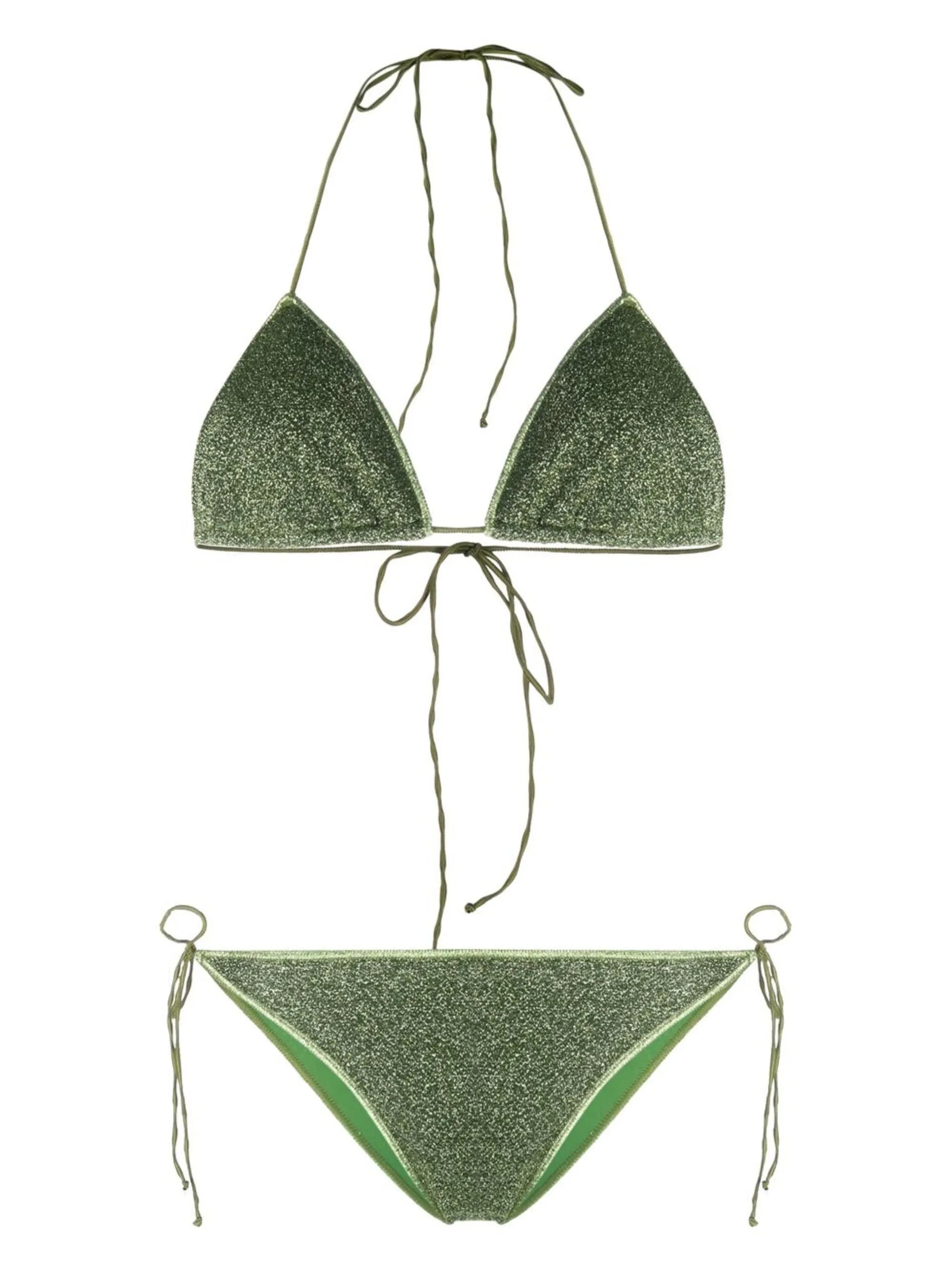 tie-fastening bikini