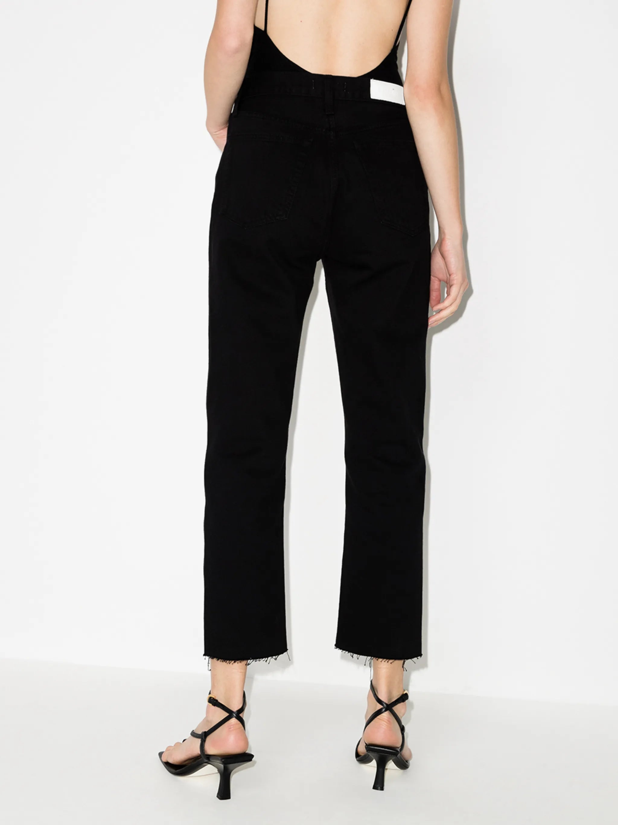 Stove Pipe high-rise jeans