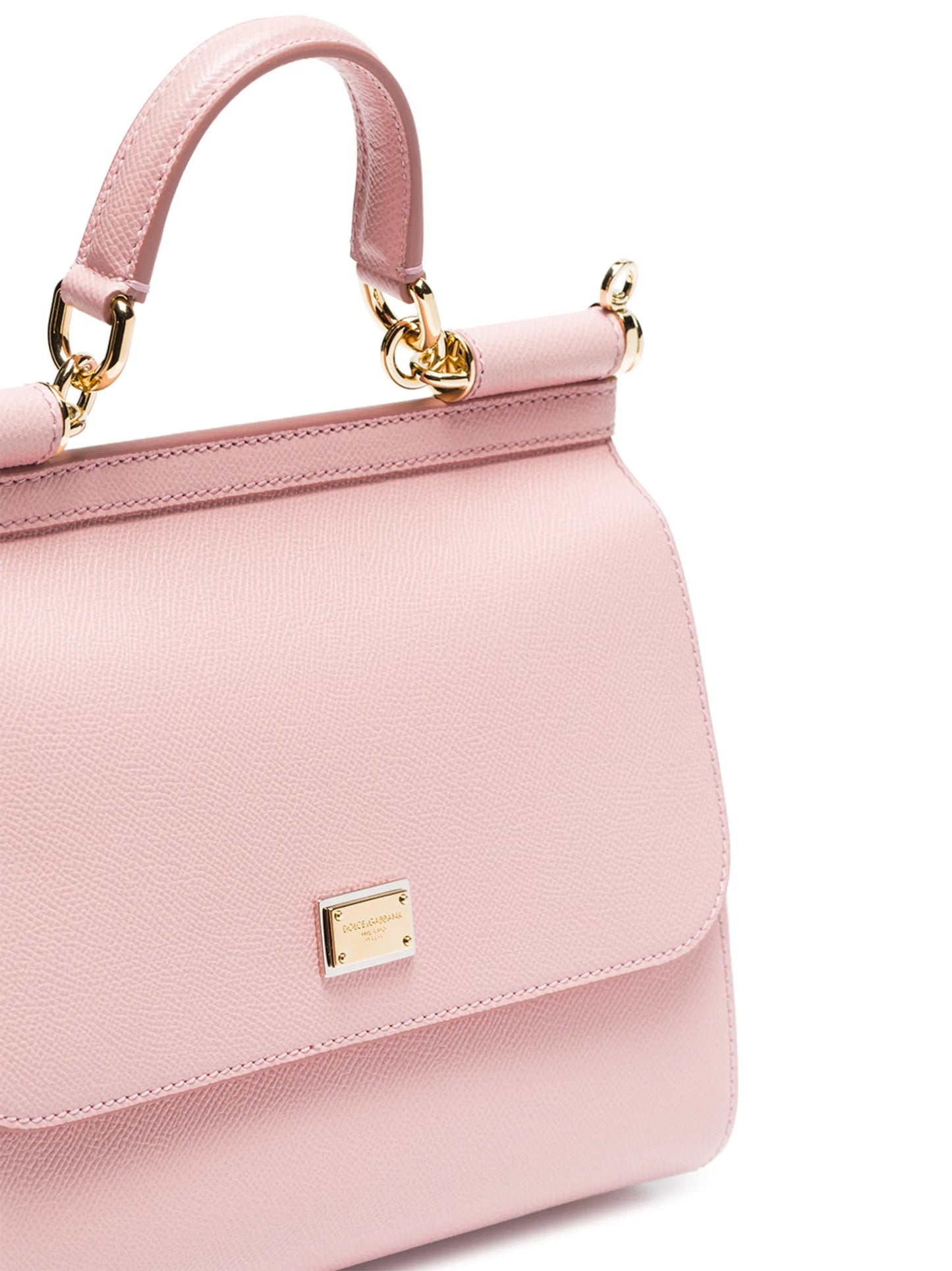 large Sicily leather tote bag