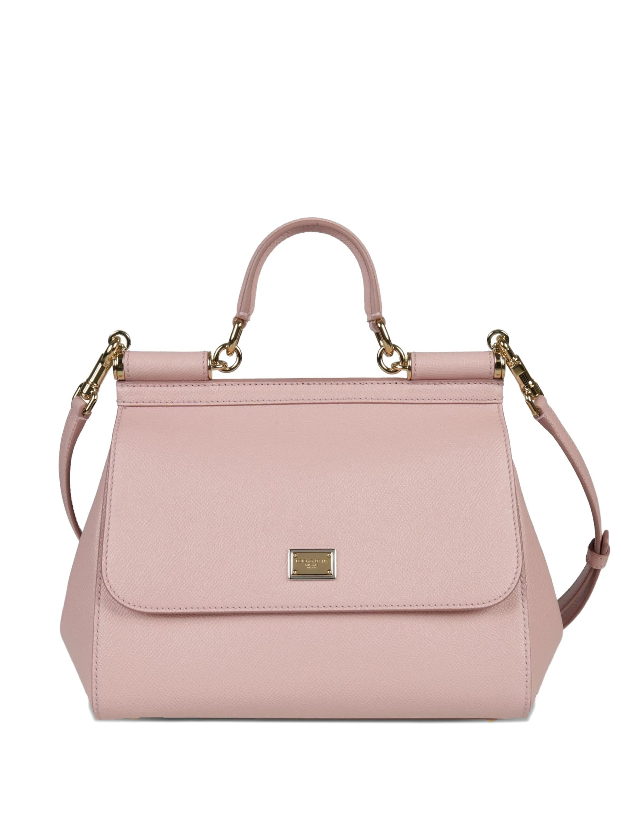 large Sicily leather tote bag