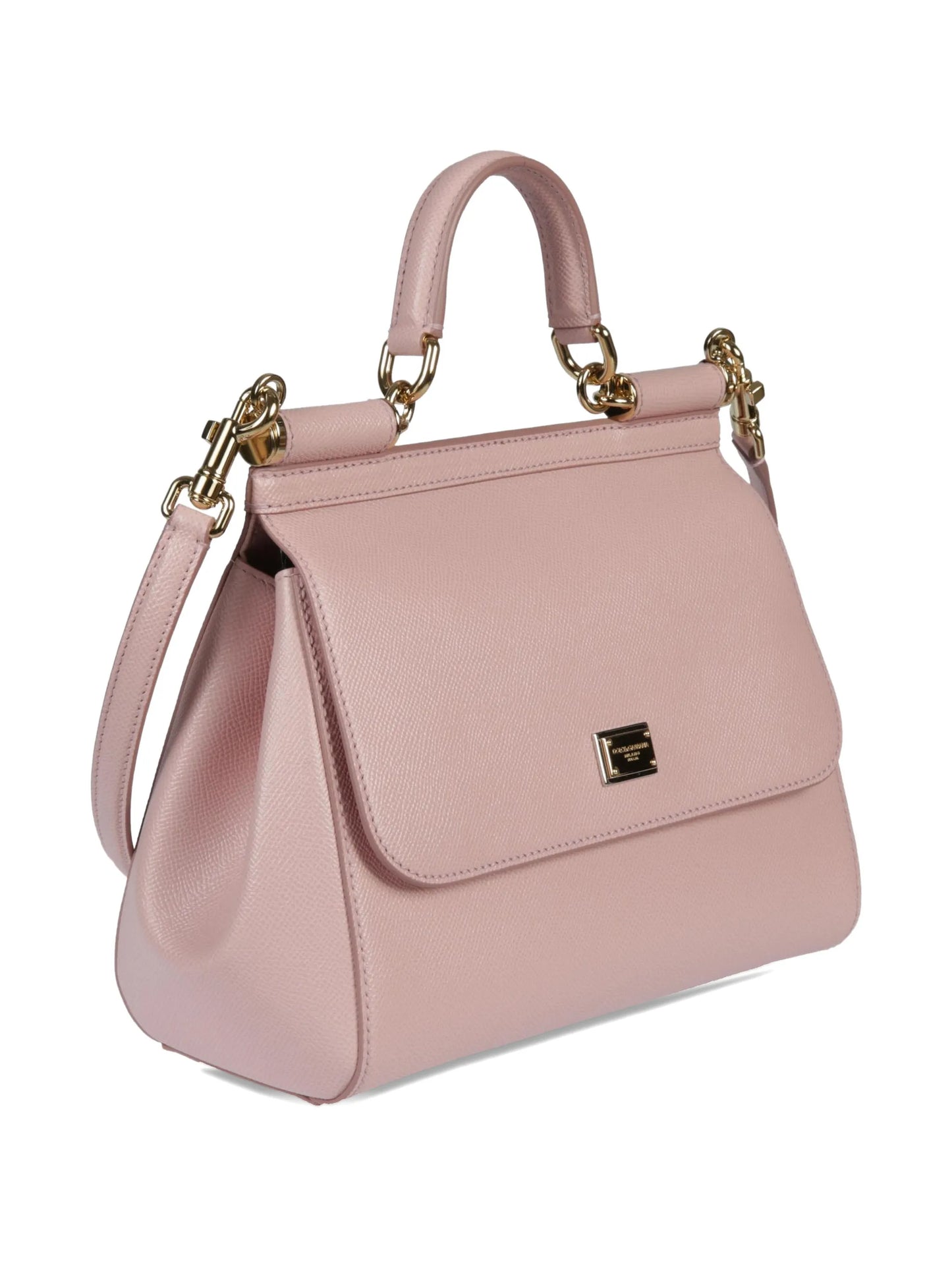 large Sicily leather tote bag