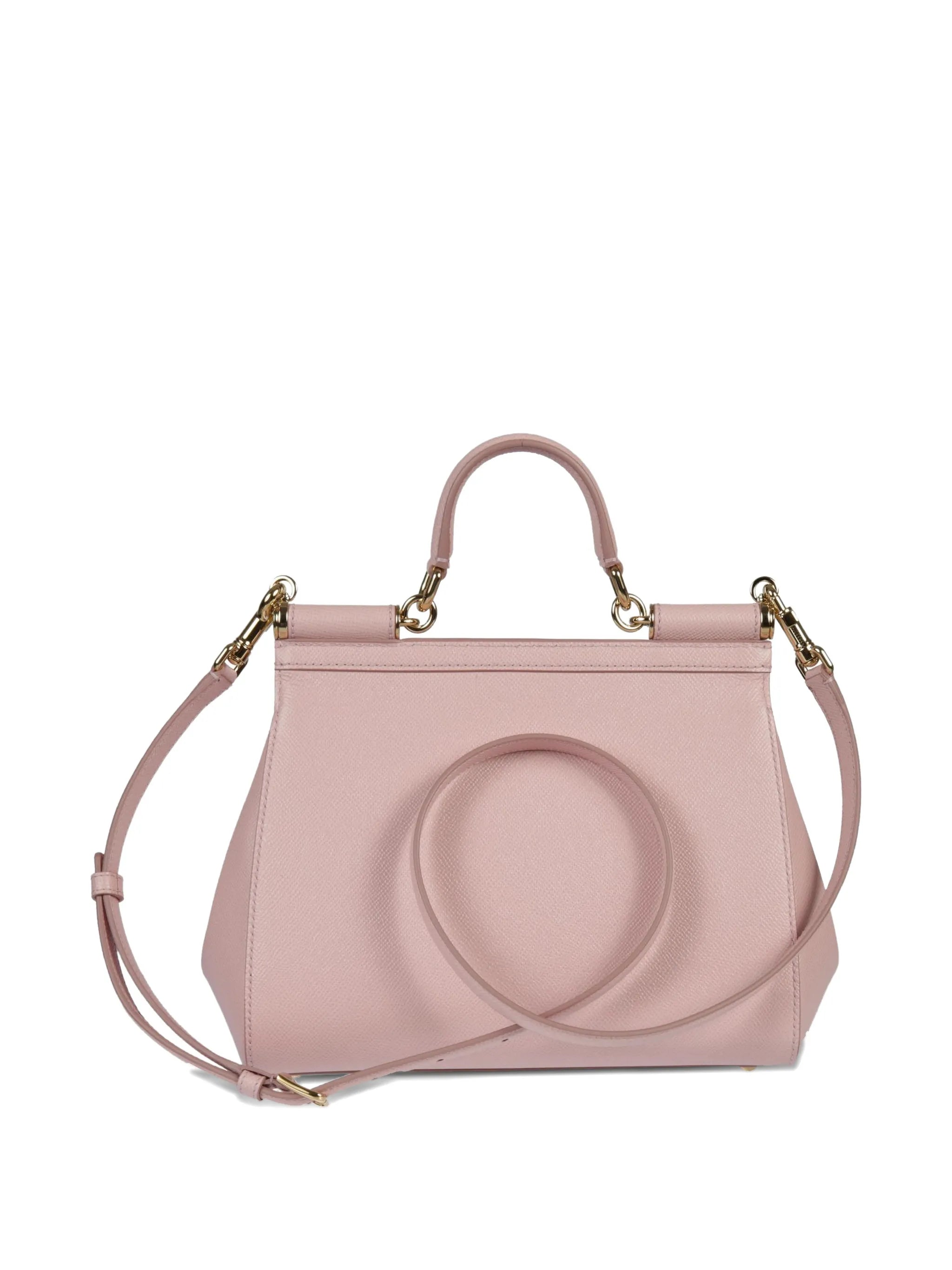 large Sicily leather tote bag